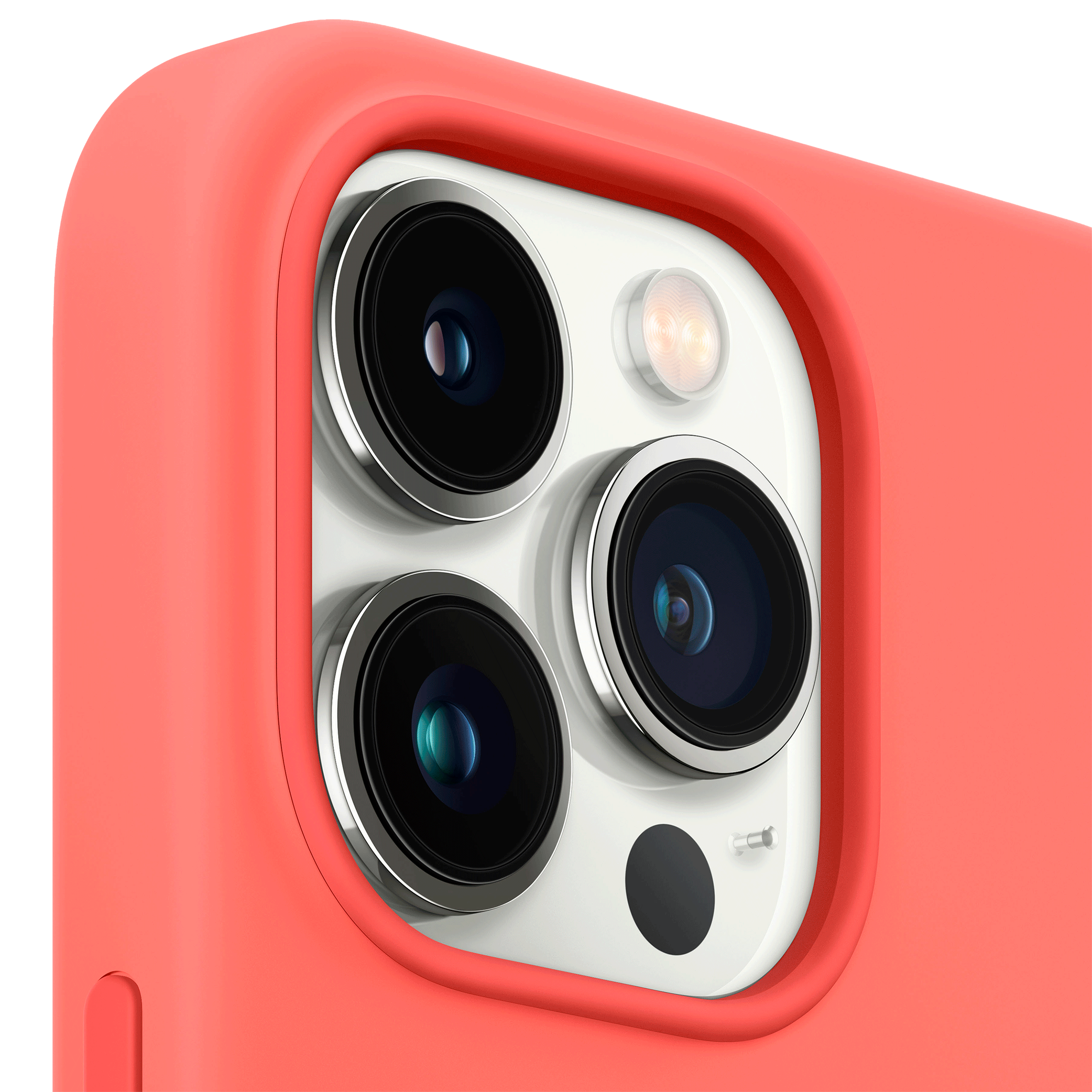 Apple Soft Silicone Back Cover for Apple iPhone 13 Pro Max (Supports Wireless Charging, Pink Pomelo) Apple Soft Silicone Back Cover for Apple iPhone 13 Pro Max (Supports Wireless Charging, Pink Pomelo)_6