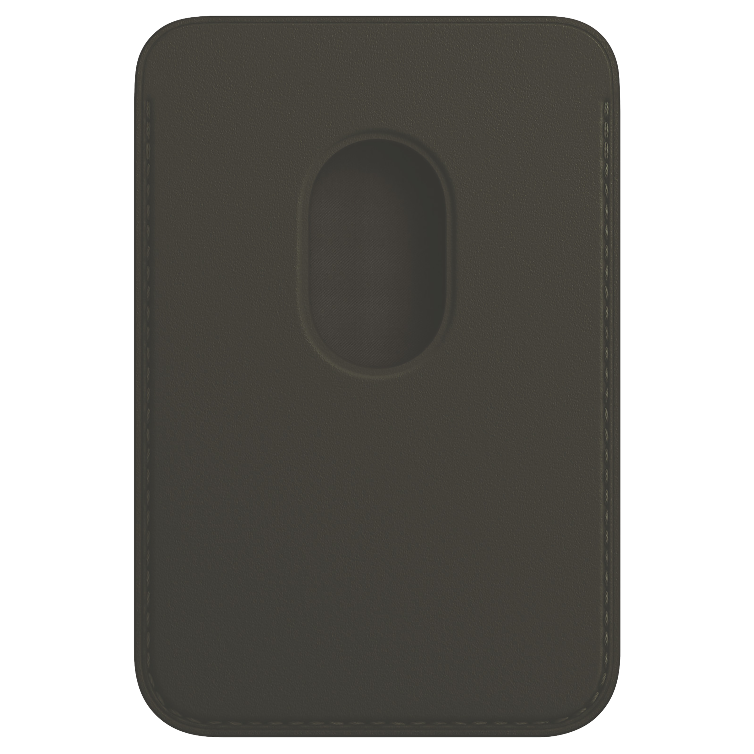 Apple Leather Pouch for Apple iPhone 12, 12 Mini, 12 Pro, 12 Pro Max, 13, 13 Mini, 13 Pro, 13 Pro Max (Strong Built-in Magnets, Sequoia Green)_2