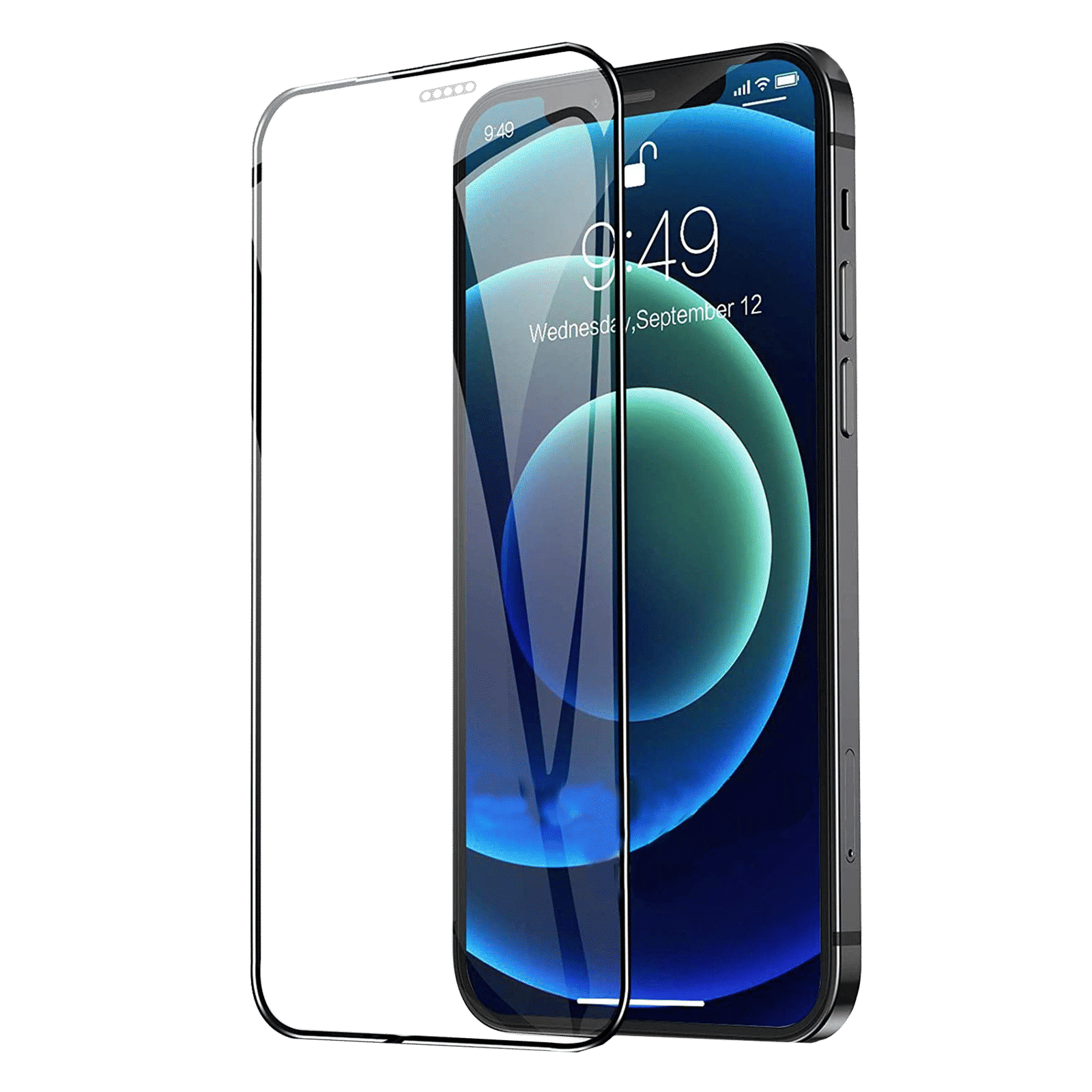 VAKU LUXOS DustfilterTempered Glass for Apple iPhone 13 Pro Max (Shatter Proof) VAKU LUXOS DustfilterTempered Glass for Apple iPhone 13 Pro Max (Shatter Proof)_1