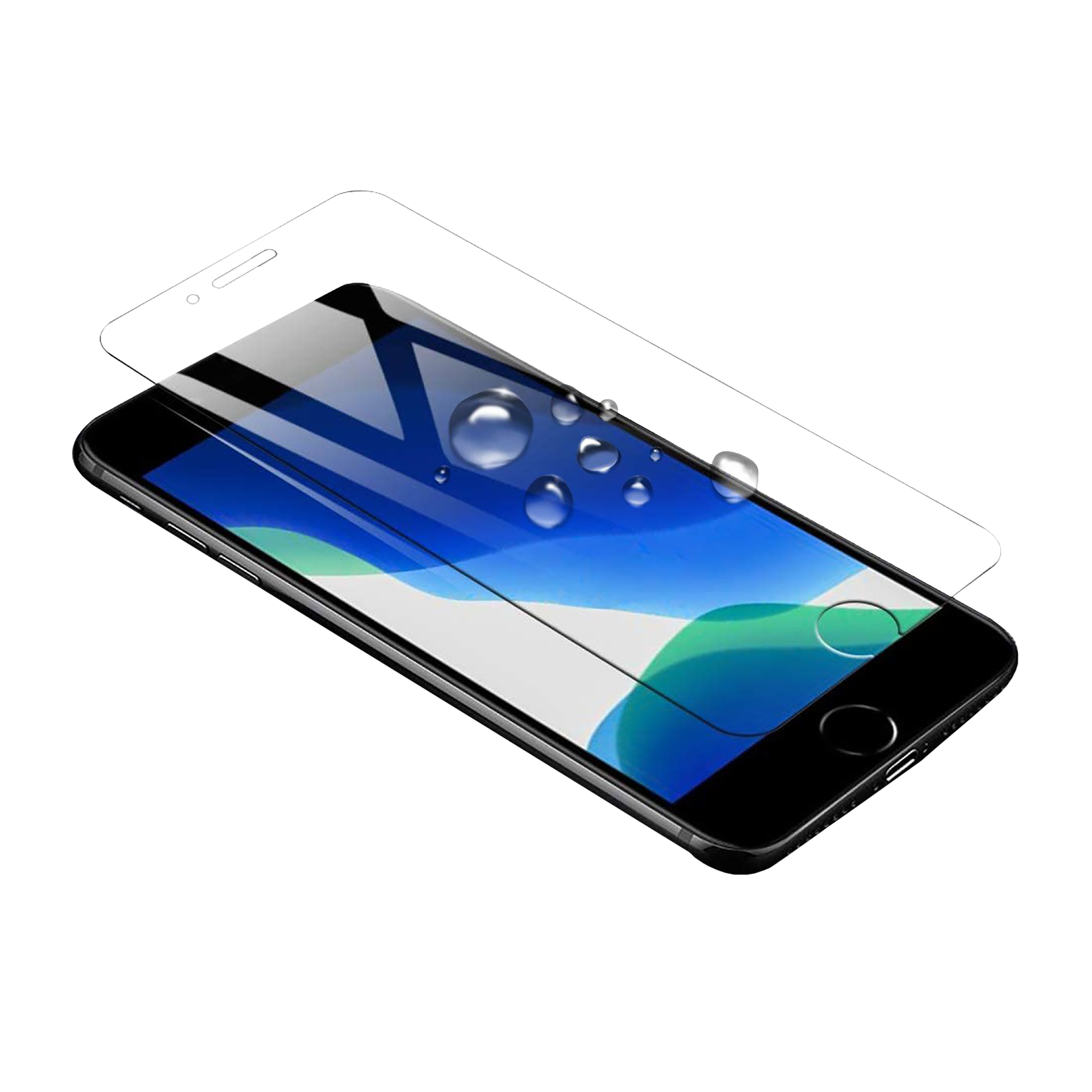 ESSE Screen Protector & TPU Back Cover Combo for Apple iPhone SE 2 (Drop Protection, Clear)_8