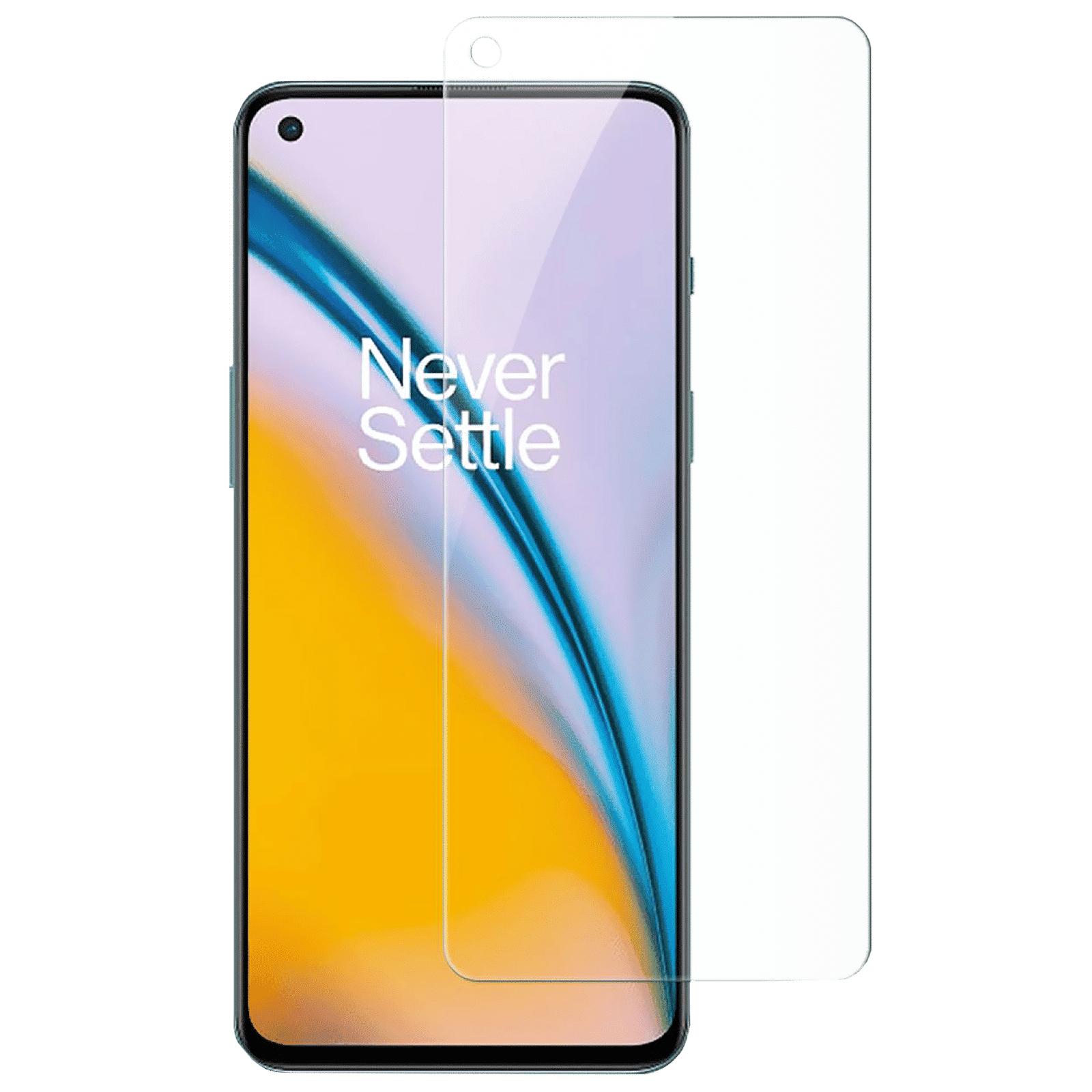 ESSE Screen Protector & TPU Back Cover Combo for OnePlus Nord 2 5G (Drop Protection, Clear)_3