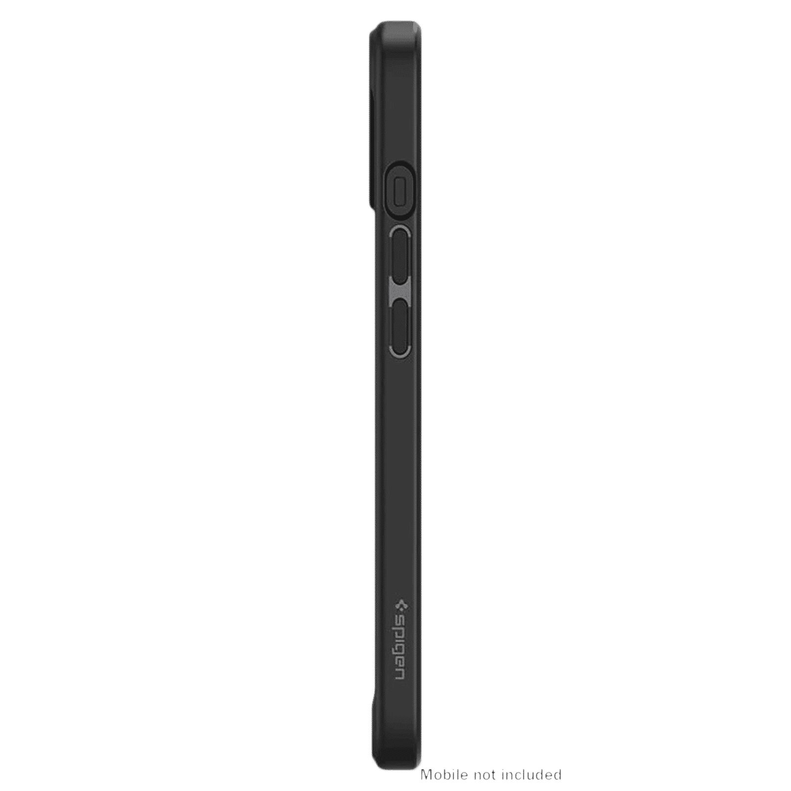 spigen Crystal Hybrid Polycarbonate and TPU Back Cover for Apple iPhone 13 mini (Air Cushion Technology, Matte Black)_5