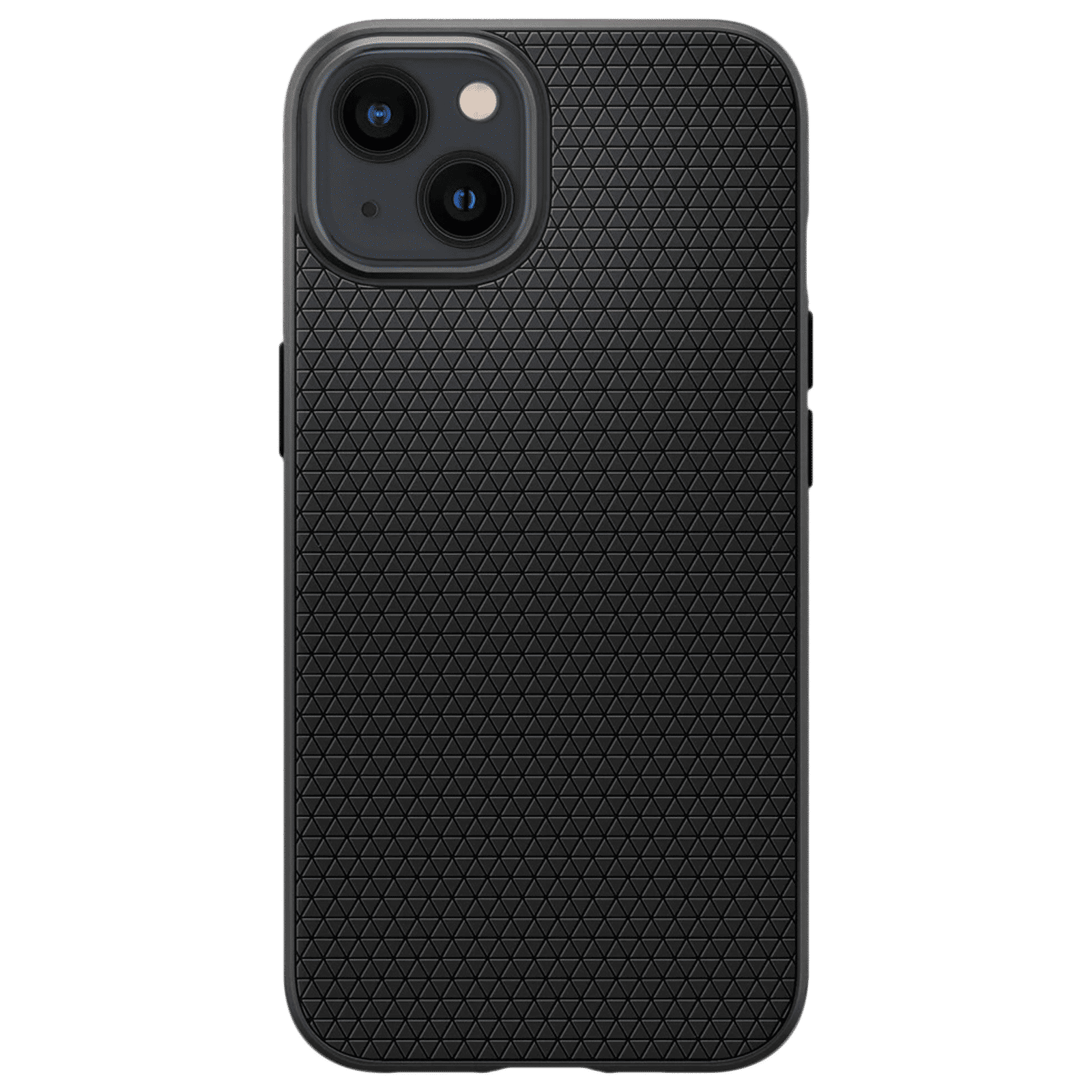 spigen Liquid Air TPU Back Cover for Apple iPhone 13 Mini (Wireless Charging Compatible, Matte Black)_4