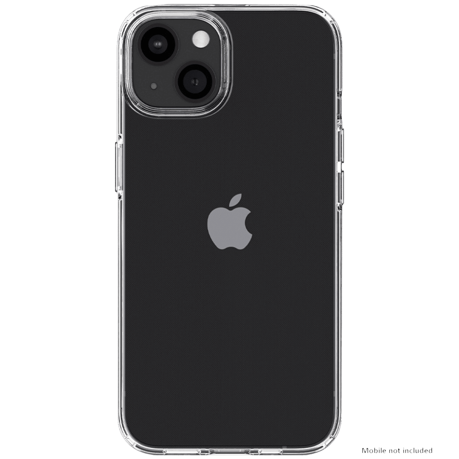 spigen Liquid Crystal Soft TPU Back Cover for Apple iPhone 13 Mini (Wireless Charging Compatible, Crystal Clear)_3