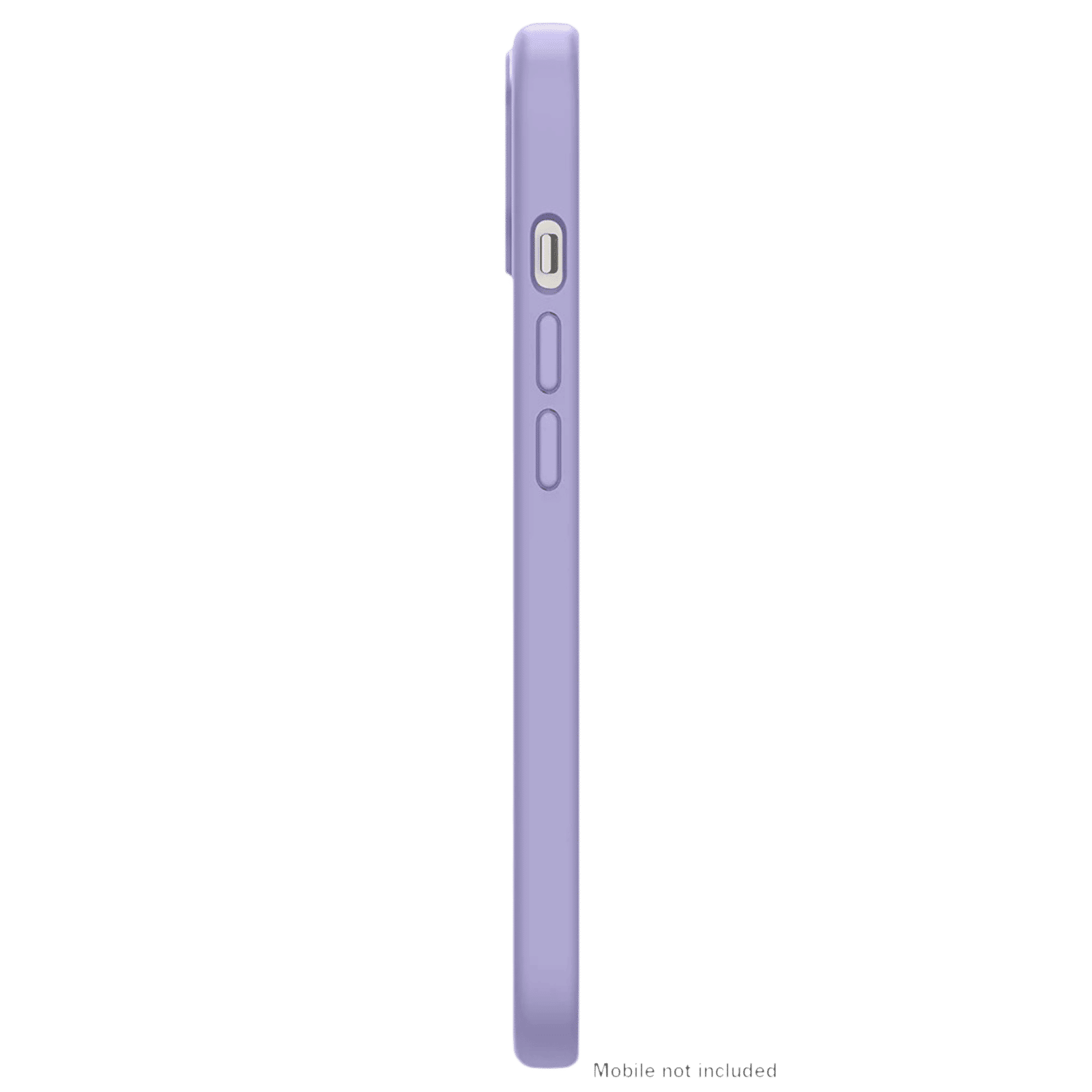 spigen Fit Silicone Back Cover for Apple iPhone 13 mini (Soft Microfiber Lining, Iris Purple)_5