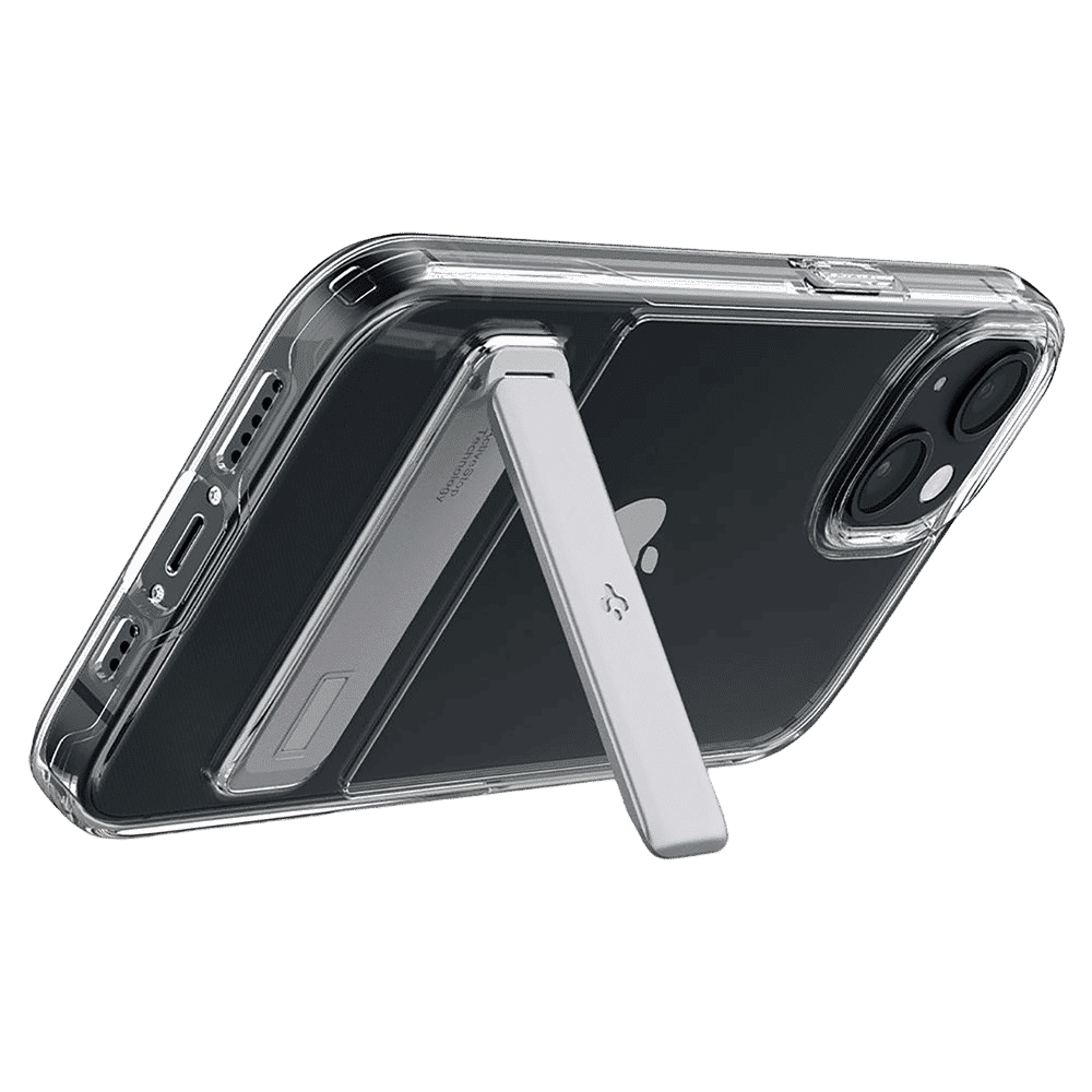 spigen Slim Armor Essential TPU & Polycarbonate Back Cover for Apple iPhone 13 Mini (Wireless Charging Compatible, Crystal Clear) spigen Slim Armor Essential TPU & Polycarbonate Back Cover for Apple iPhone 13 Mini (Wireless Charging Compatible, Crystal Clear)_7