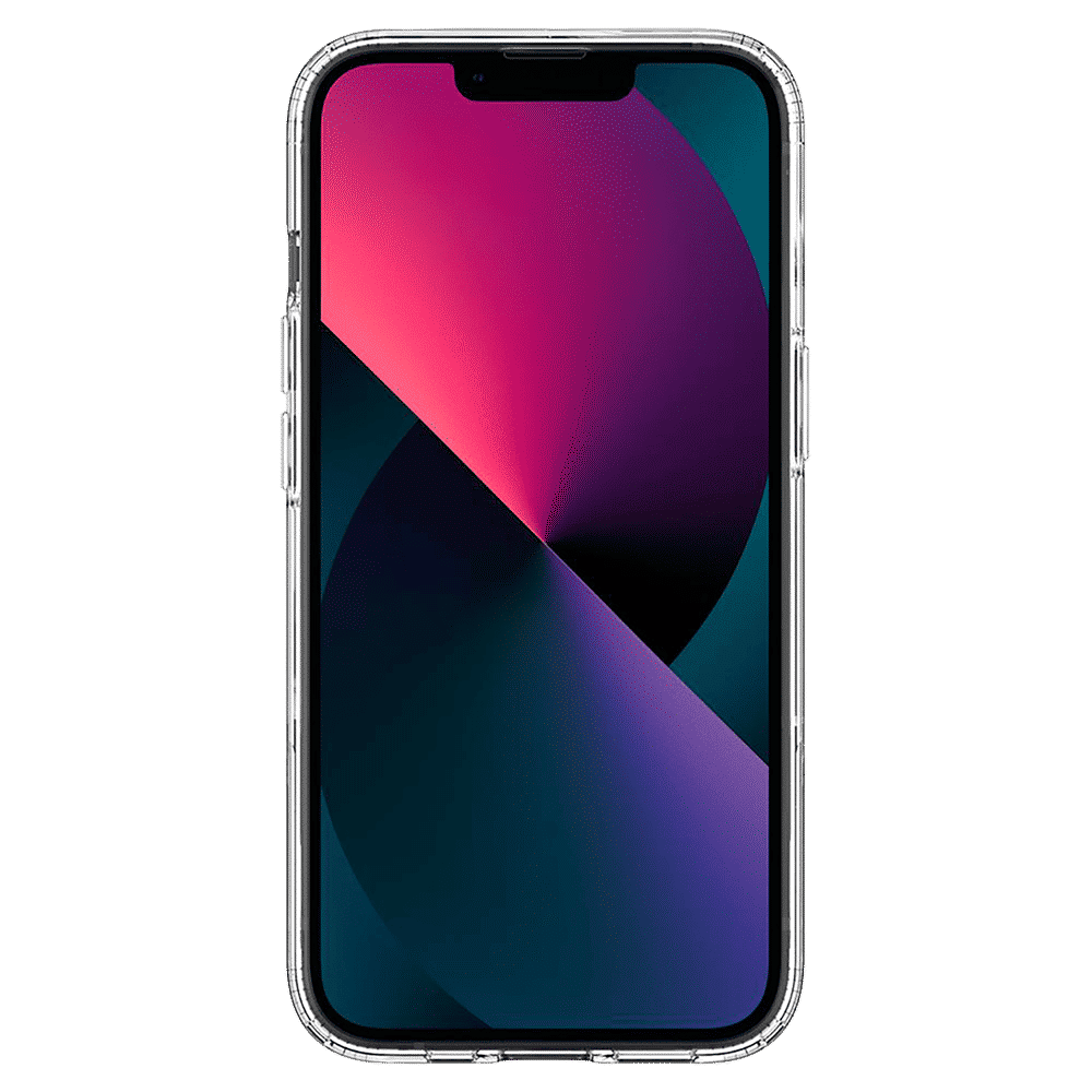 spigen Slim Armor Essential TPU & Polycarbonate Back Cover for Apple iPhone 13 Mini (Wireless Charging Compatible, Crystal Clear) spigen Slim Armor Essential TPU & Polycarbonate Back Cover for Apple iPhone 13 Mini (Wireless Charging Compatible, Crystal Clear)_3