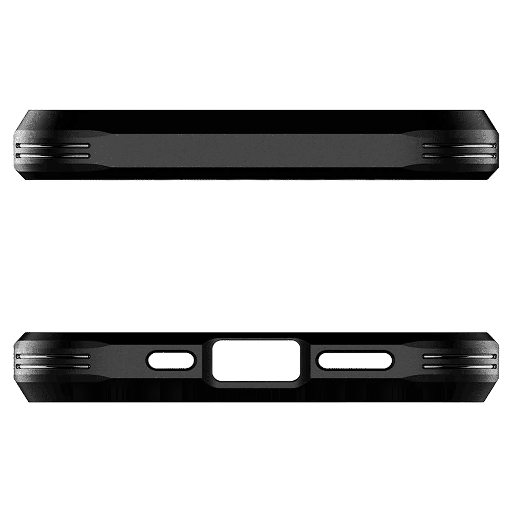 spigen Tough Armor TPU & Polycarbonate Back Case with Stand for Apple iPhone 13 Mini (Wireless Charging Compatible, Black)_7