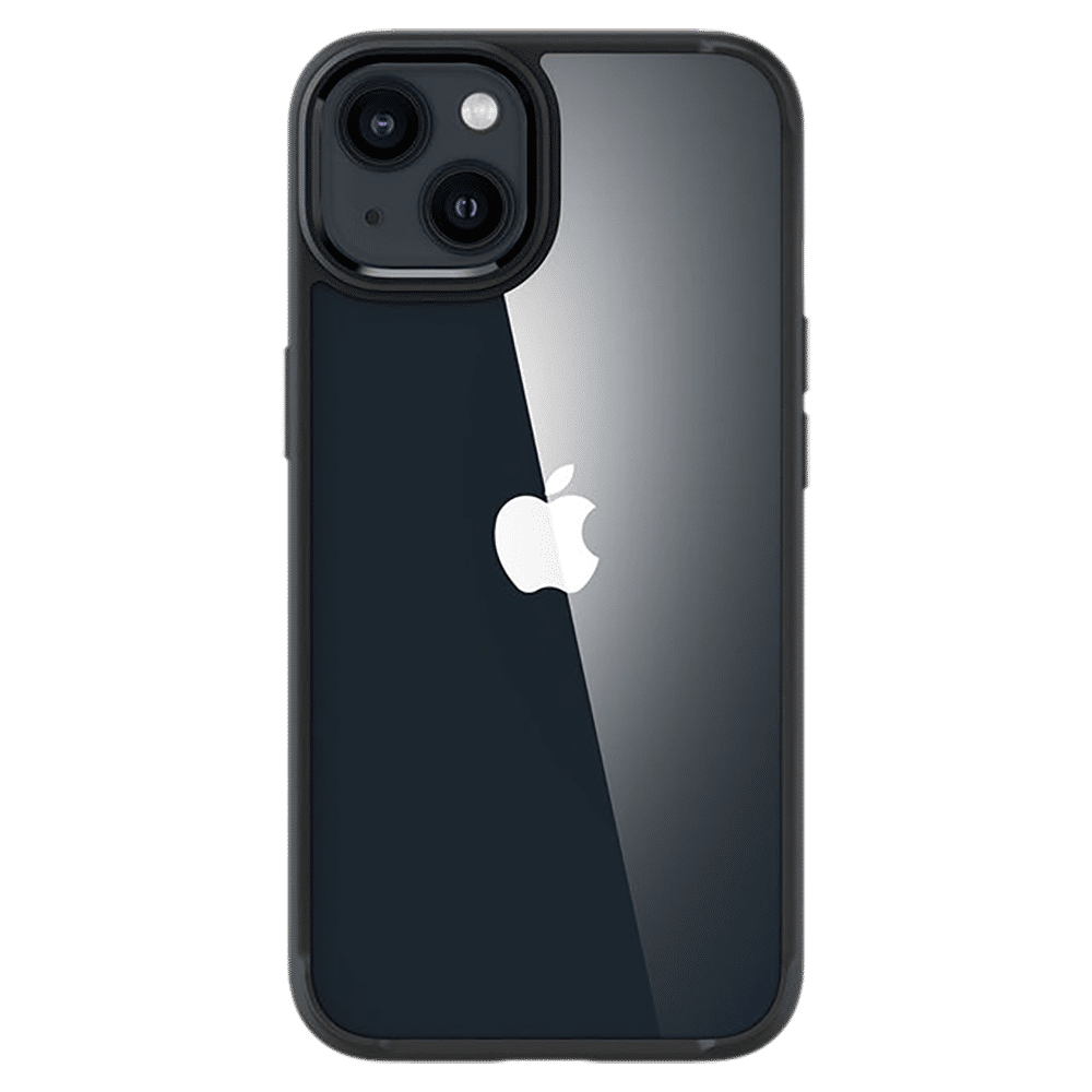 spigen Ultra Hybrid TPU & Polycarbonate Back Cover for Apple iPhone 13 Mini (Wireless Charging Compatible?, Matte Black)_12