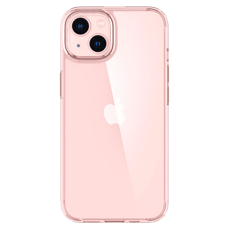 spigen Ultra Hybrid Polycarbonate Back Cover for Apple iPhone 13 Mini (Wireless Charging Compatible, Rose Crystal)_12
