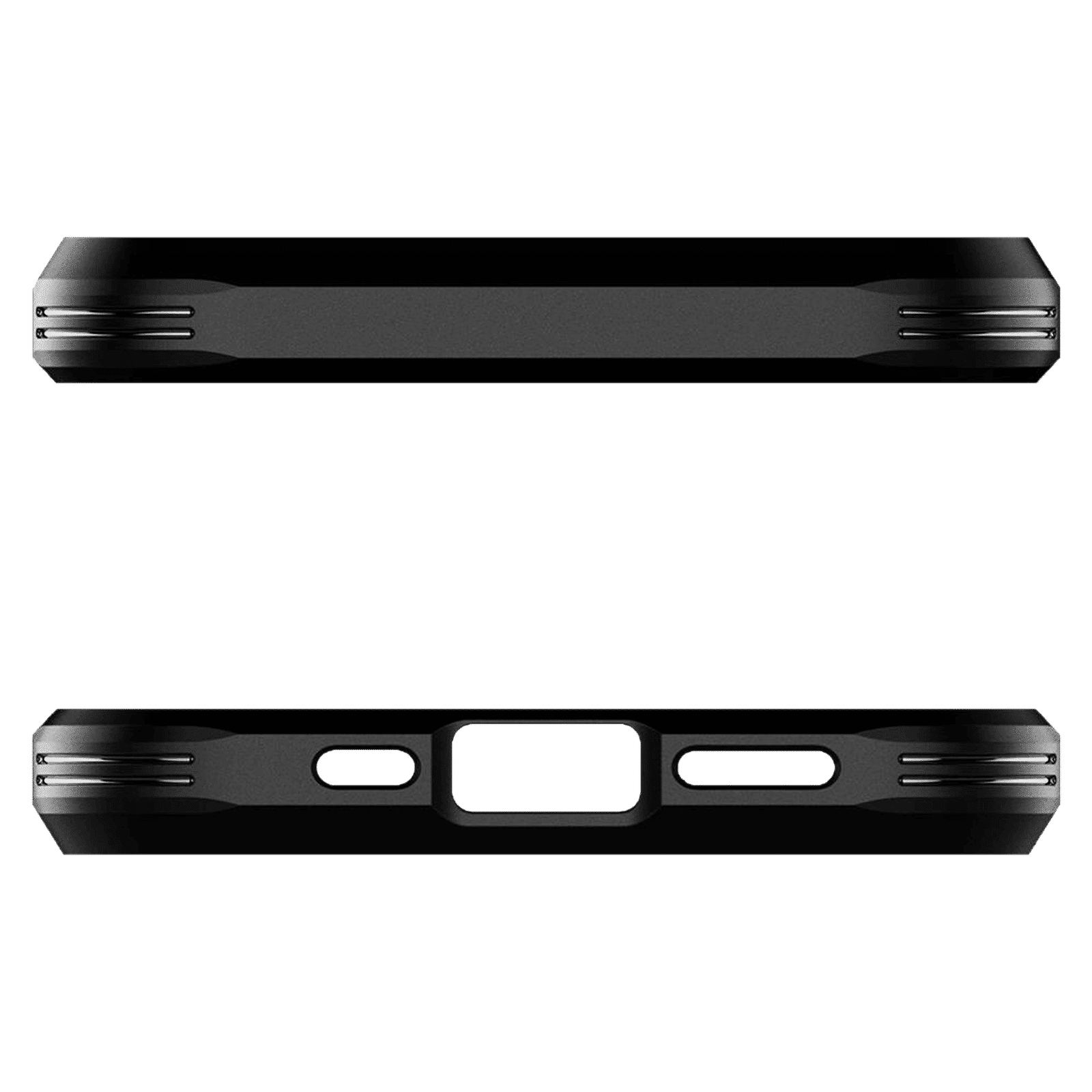 spigen Tough Armor TPU & Polycarbonate Back Case with Stand for Apple iPhone 13 (Wireless Charging Compatible, Gunmetal)_7