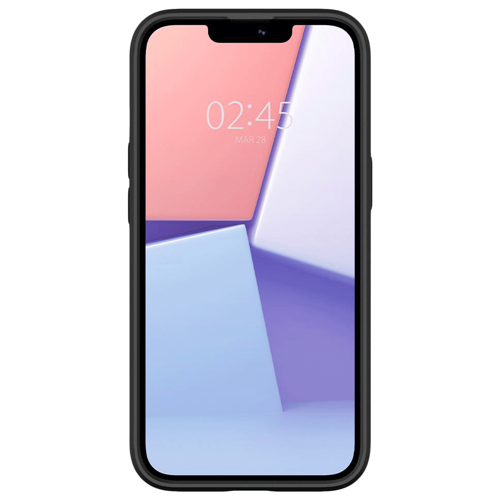 spigen Ultra Hybrid TPU & Polycarbonate Back Cover for Apple iPhone 13 (Wireless Charging Compatible?, Matte Black)_3