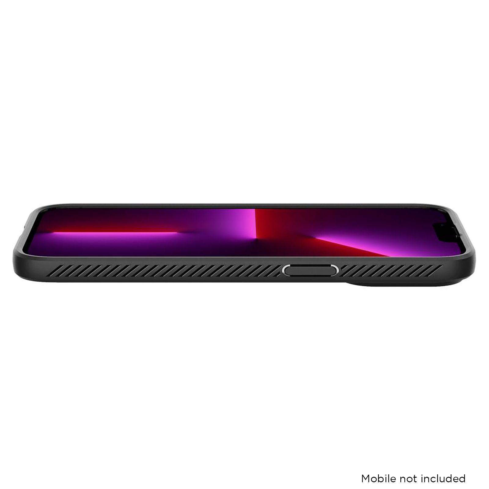 spigen Liquid Air TPU Back Cover for Apple iPhone 13 Pro (Wireless Charging Compatible, Matte Black)_10