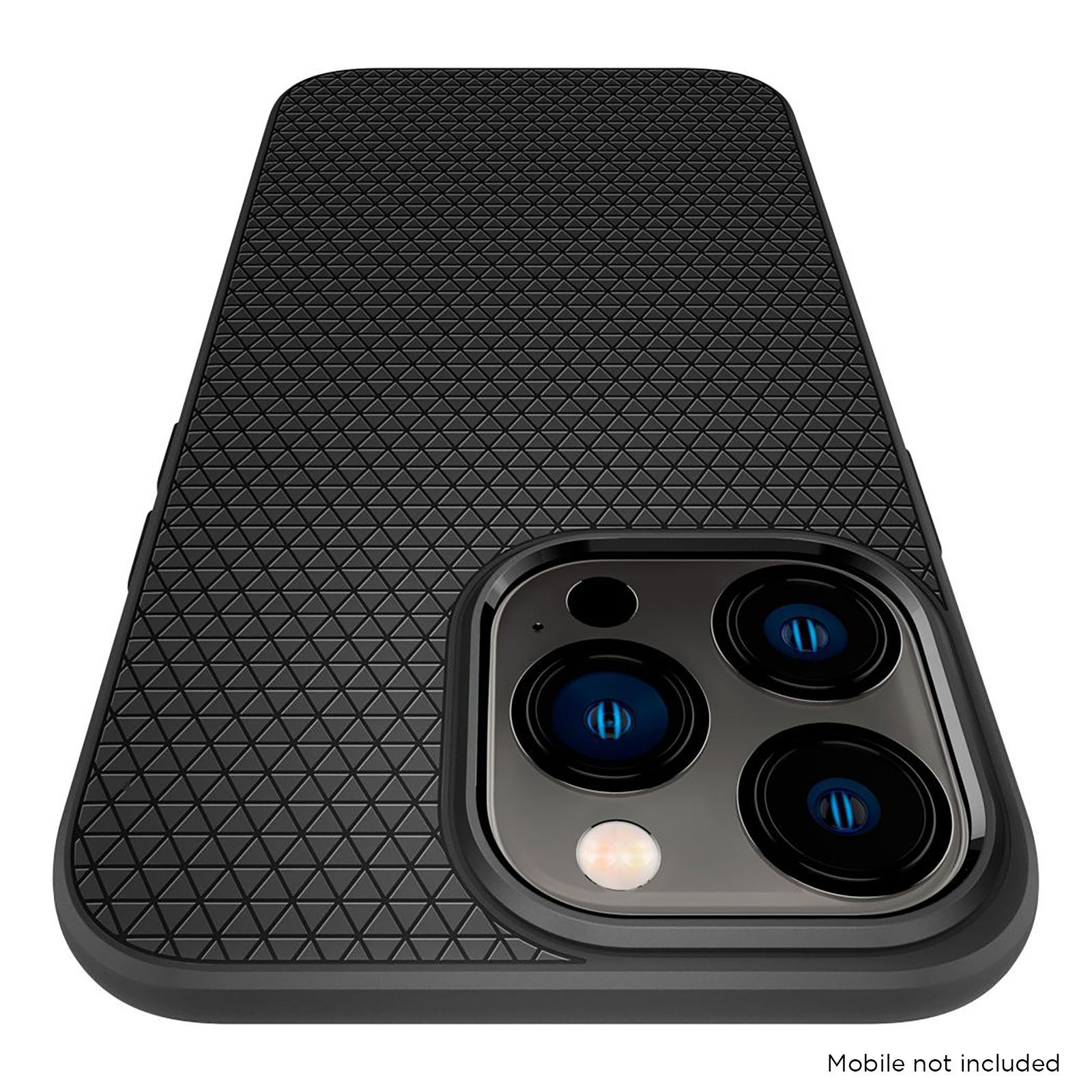 spigen Liquid Air TPU Back Cover for Apple iPhone 13 Pro (Wireless Charging Compatible, Matte Black)_11