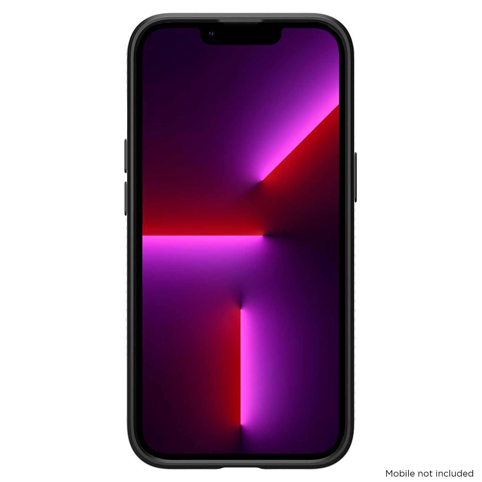 spigen Liquid Air TPU Back Cover for Apple iPhone 13 Pro (Wireless Charging Compatible, Matte Black)_3