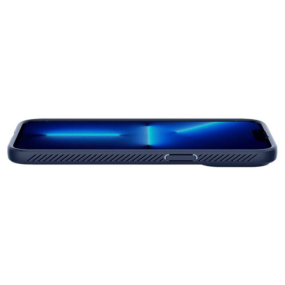 spigen Liquid Air TPU Back Cover for Apple iPhone 13 Pro (Wireless Charging Compatible, Navy Blue) spigen Liquid Air TPU Back Cover for Apple iPhone 13 Pro (Wireless Charging Compatible, Navy Blue)_10