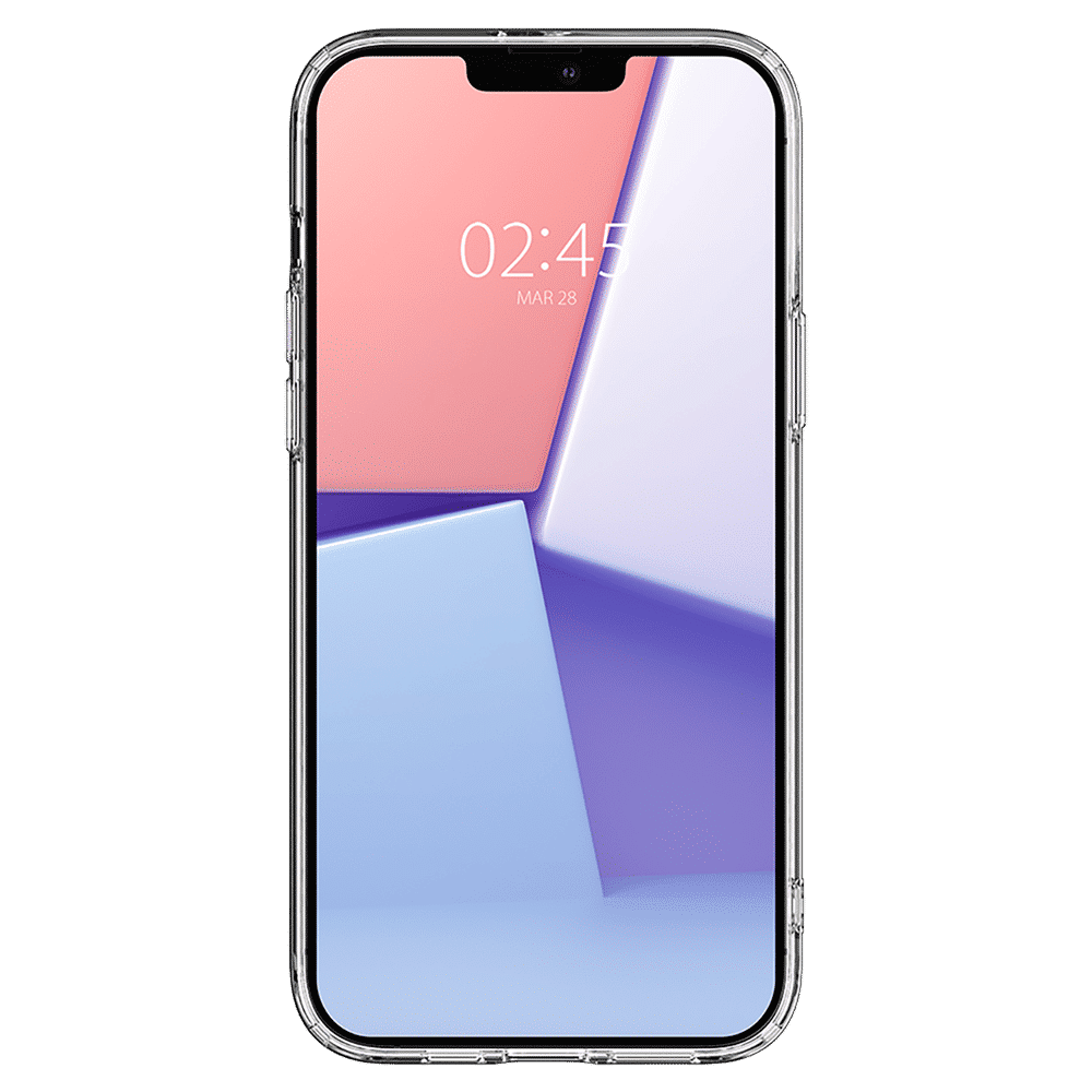 spigen Quartz Hybrid TPU Back Case for iPhone 13 Pro (Edge Protection, ACS03271, Crystal Clear)_3