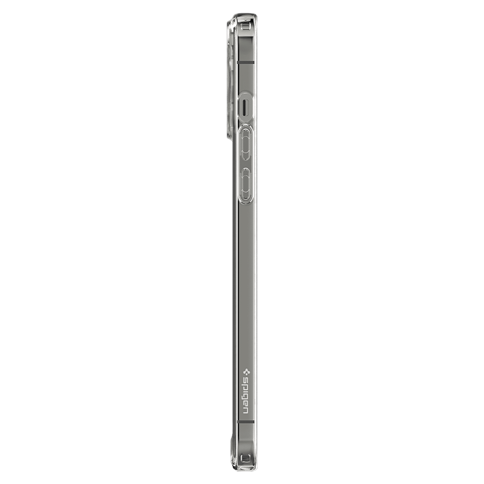 spigen Quartz Hybrid TPU Back Case for iPhone 13 Pro (Edge Protection, ACS03271, Crystal Clear)_6