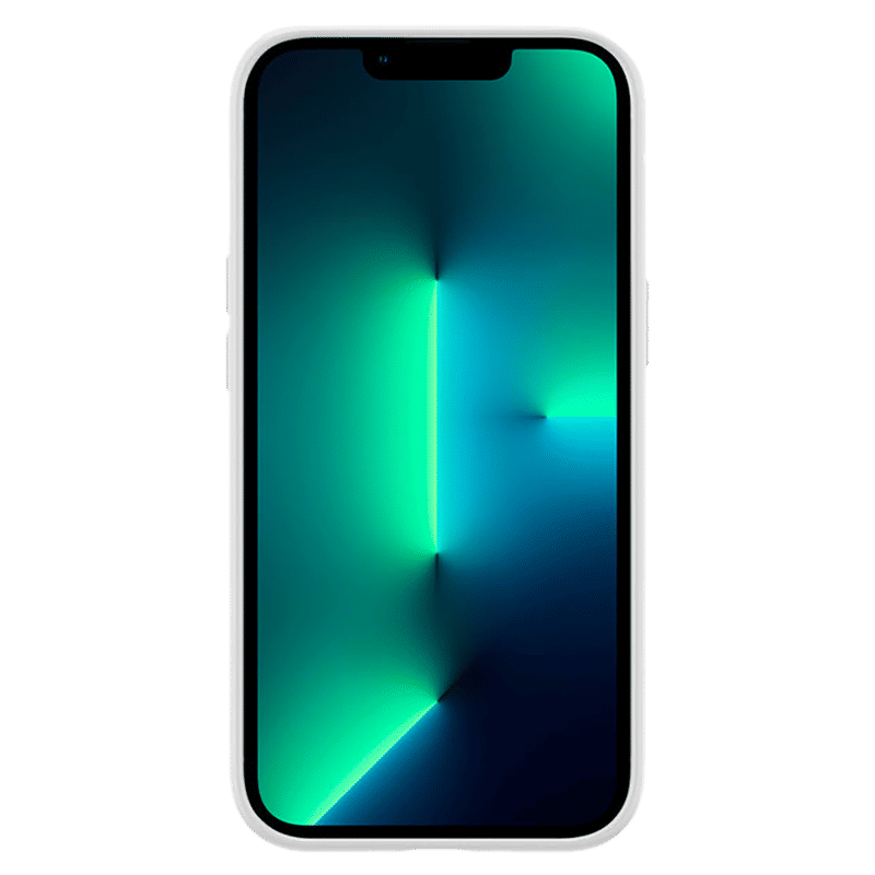 spigen Soft Silicone Back Cover for Apple iPhone 13 Pro (Wireless Charging Compatible, White)_14