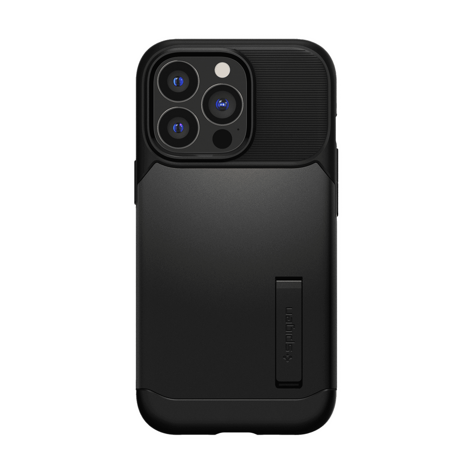 spigen Slim Armor TPU Back Cover for Apple iPhone 13 Pro (Air Cushion Technology, Black)_3