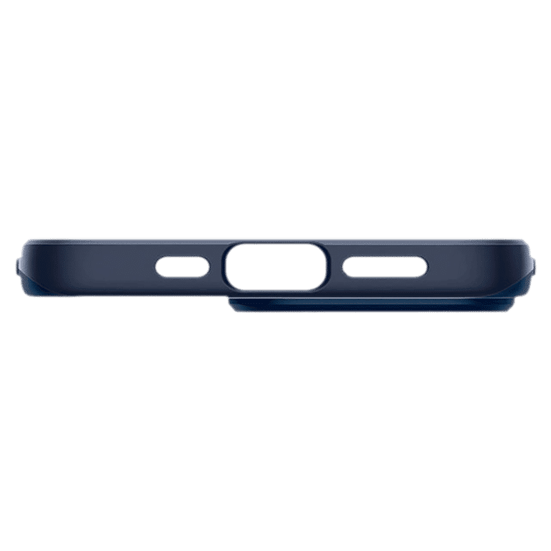 spigen Thin Fit Polycarbonate Back Cover for Apple iPhone 13 Pro (Wireless Charging Compatible, Navy Blue)_14