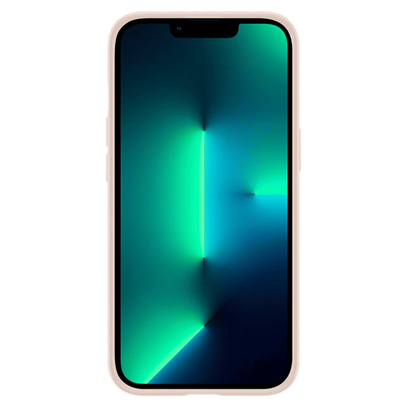 spigen Thin Fit Polycarbonate Back Cover for Apple iPhone 13 Pro (Wireless Charging Compatible, Pink Sand)_12