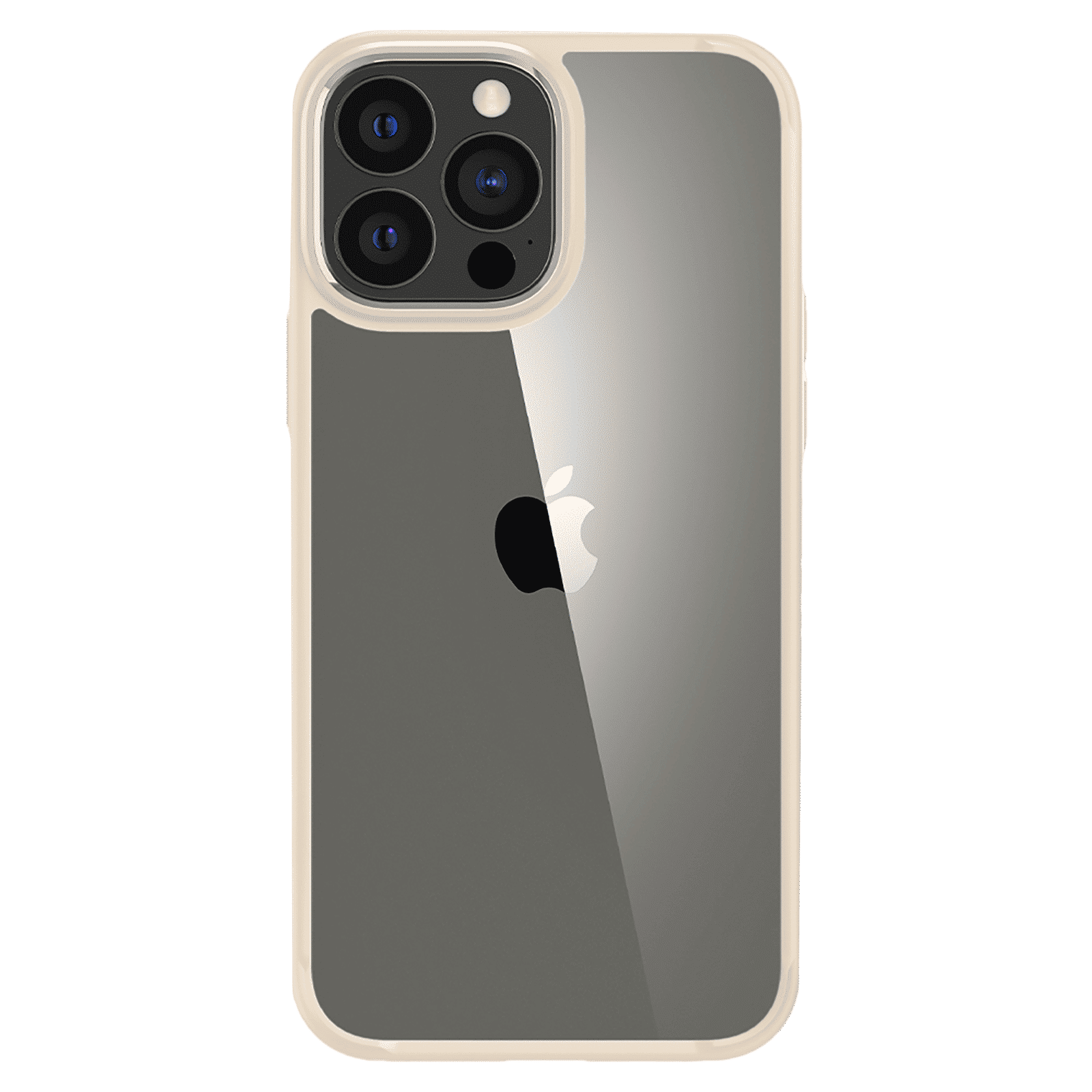 spigen Ultra Hybrid TPU & Polycarbonate Back Cover for Apple iPhone 13 Pro (Wireless Charging Compatible?, Sand Beige) spigen Ultra Hybrid TPU & Polycarbonate Back Cover for Apple iPhone 13 Pro (Wireless Charging Compatible?, Sand Beige)_4