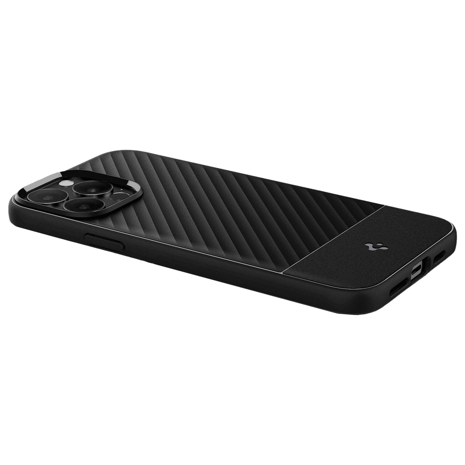 spigen Core Armor Thermoplastic Polyurethane Back Cover for Apple iPhone 13 Pro Max (Scratch Protection, Matte Black)_8