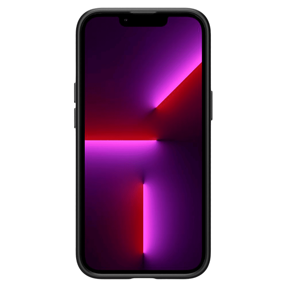 spigen Liquid Air TPU Back Cover for Apple iPhone 13 Pro Max (Supports Wireless Charging, Matte Black) spigen Liquid Air TPU Back Cover for Apple iPhone 13 Pro Max (Supports Wireless Charging, Matte Black)_3