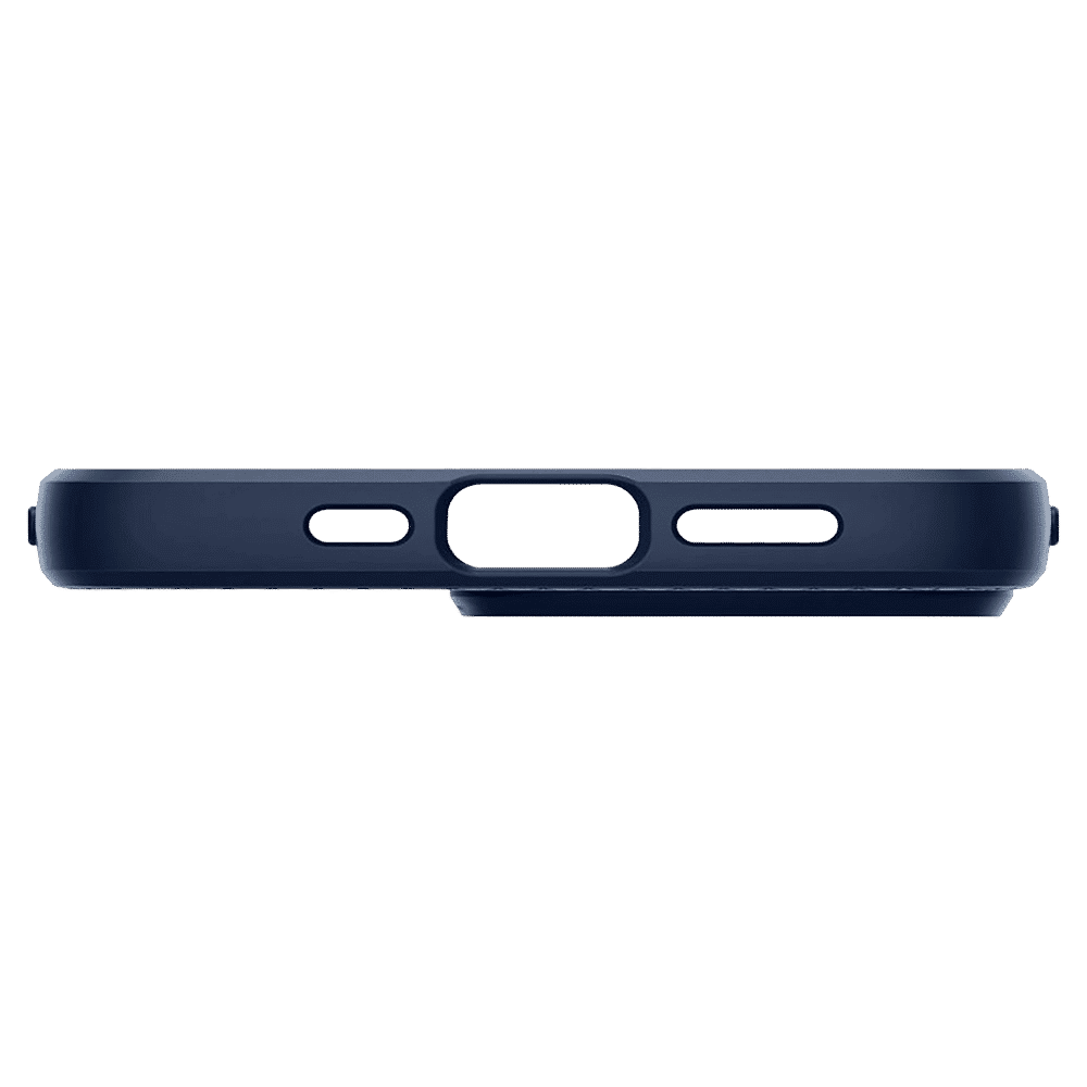 spigen Liquid Air TPU Back Cover for Apple iPhone 13 Pro Max (Supports Wireless Charging, Navy Blue)_7