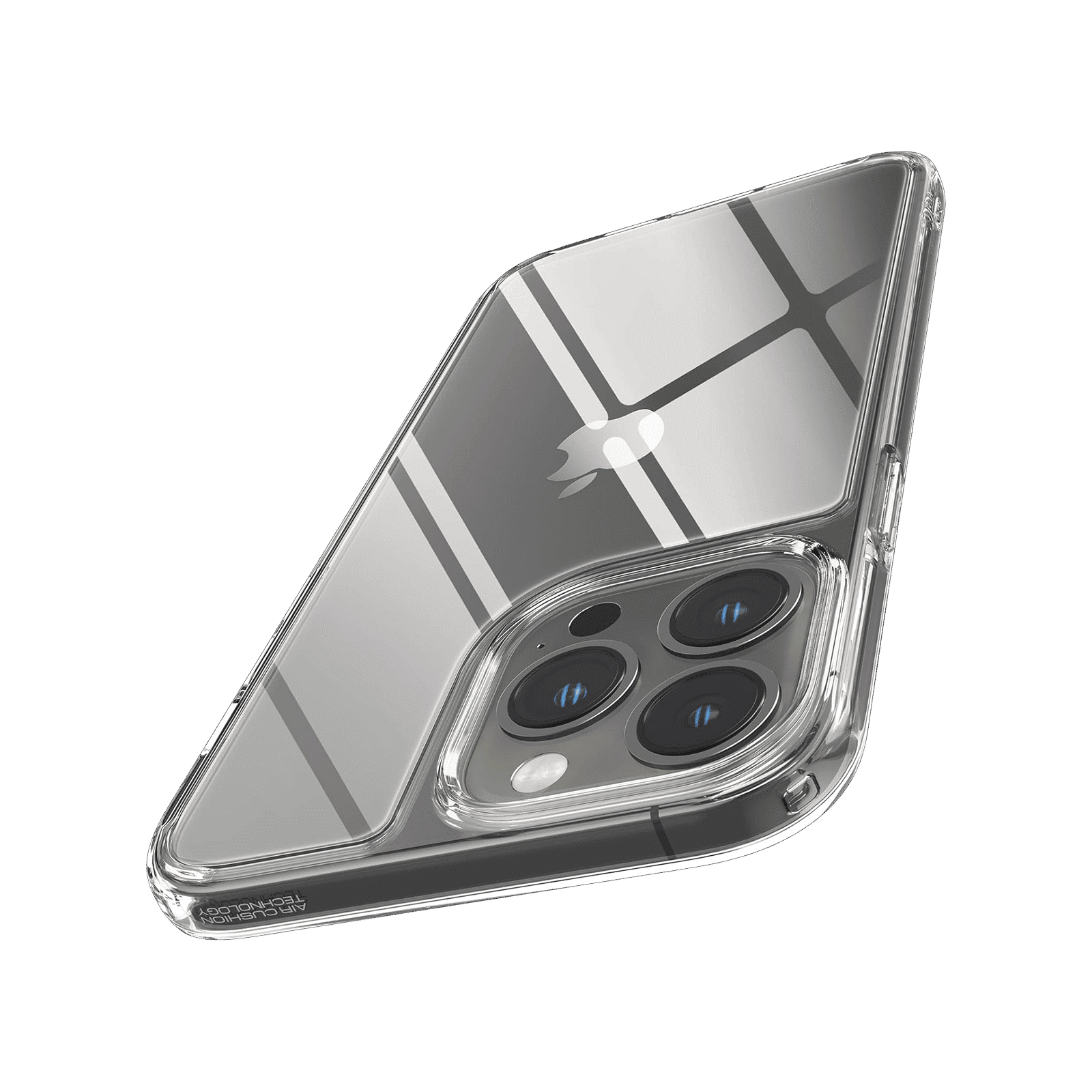 spigen Quartz Hybrid Back Case For iPhone 13 Pro Max (Wireless Charge Compatible, ACS03214, Crystal Clear) spigen Quartz Hybrid Back Case For iPhone 13 Pro Max (Wireless Charge Compatible, ACS03214, Crystal Clear)_14