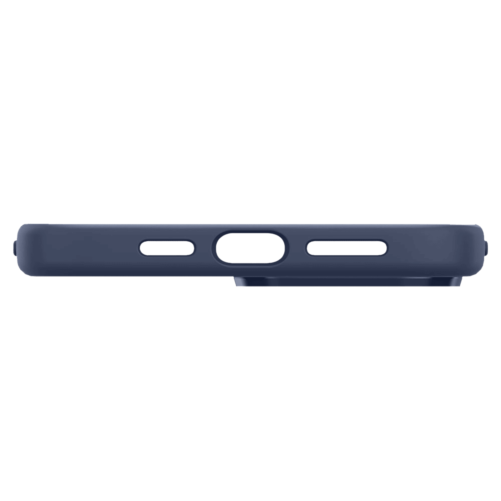 spigen Silicone Fit Back Case For iPhone 13 Pro Max (Soft Microfiber Lining, ACS03230, Navy Blue) spigen Silicone Fit Back Case For iPhone 13 Pro Max (Soft Microfiber Lining, ACS03230, Navy Blue)_8
