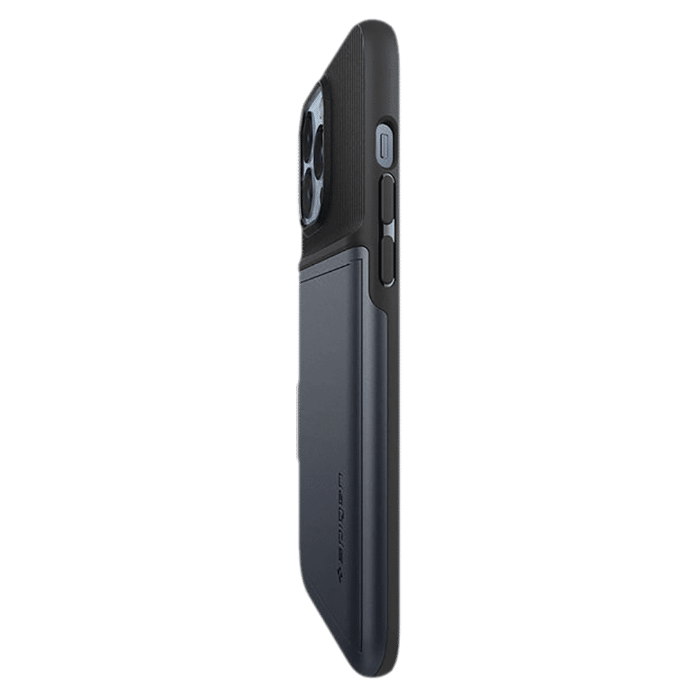 spigen Slim Armor CS TPU Polycarbonate Back Case for iPhone 13 Pro Max (ACS03220, Metal Slate)_16