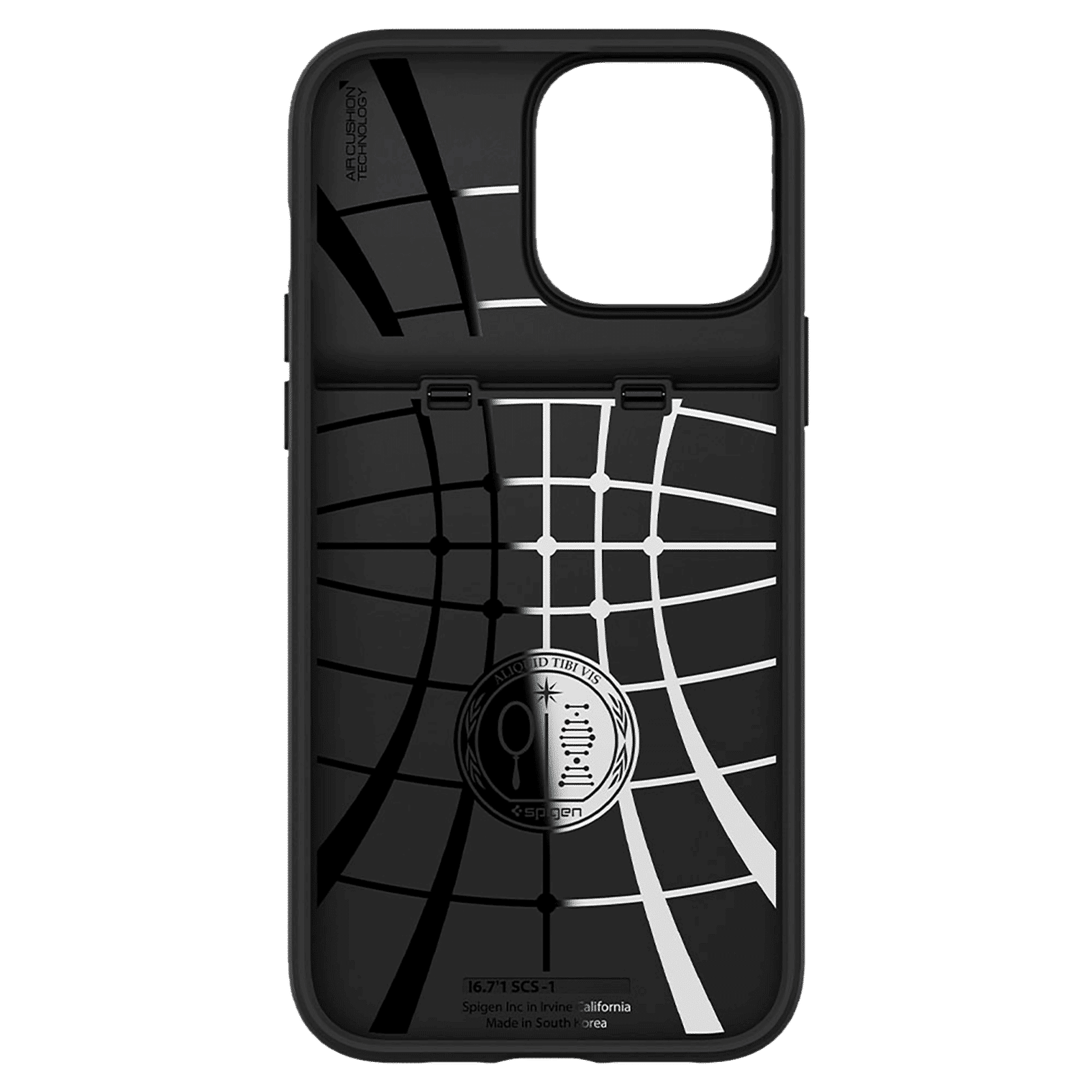 spigen Slim Armor CS TPU Polycarbonate Back Case for iPhone 13 Pro Max (ACS03220, Metal Slate)_4