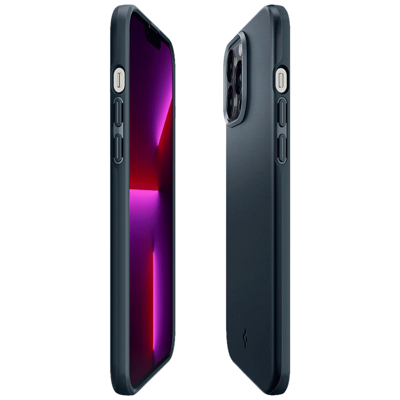 spigen Thin Fit Back Case For iPhone 13 Pro Max (Non-Slip Coating, ACS03192, Metal Slate) spigen Thin Fit Back Case For iPhone 13 Pro Max (Non-Slip Coating, ACS03192, Metal Slate)_5