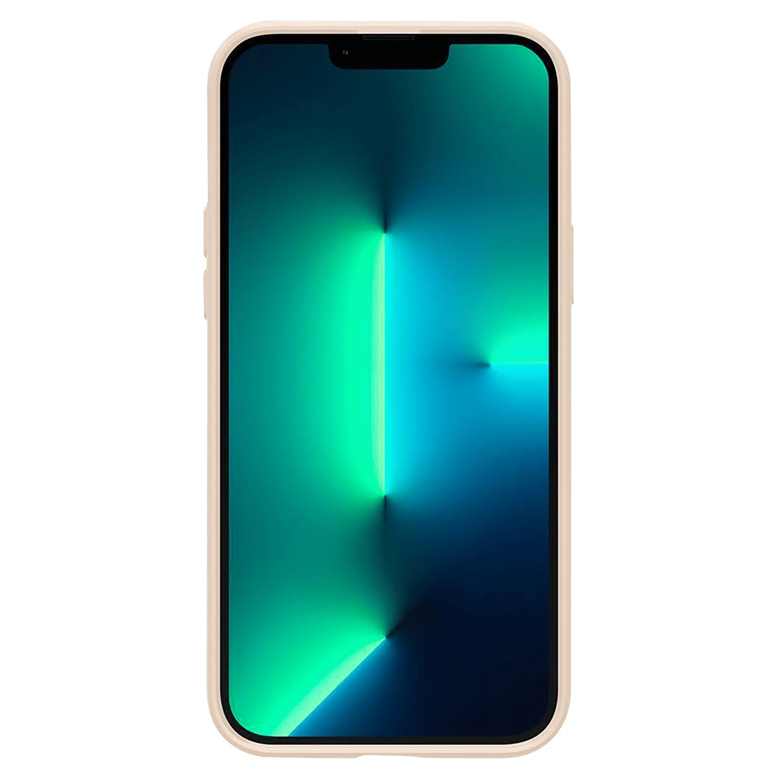 spigen Thin Fit TPU & Polycarbonate Back Cover for Apple iPhone 13 Pro Max (Wireless Charging Compatible, Sand Beige)_3