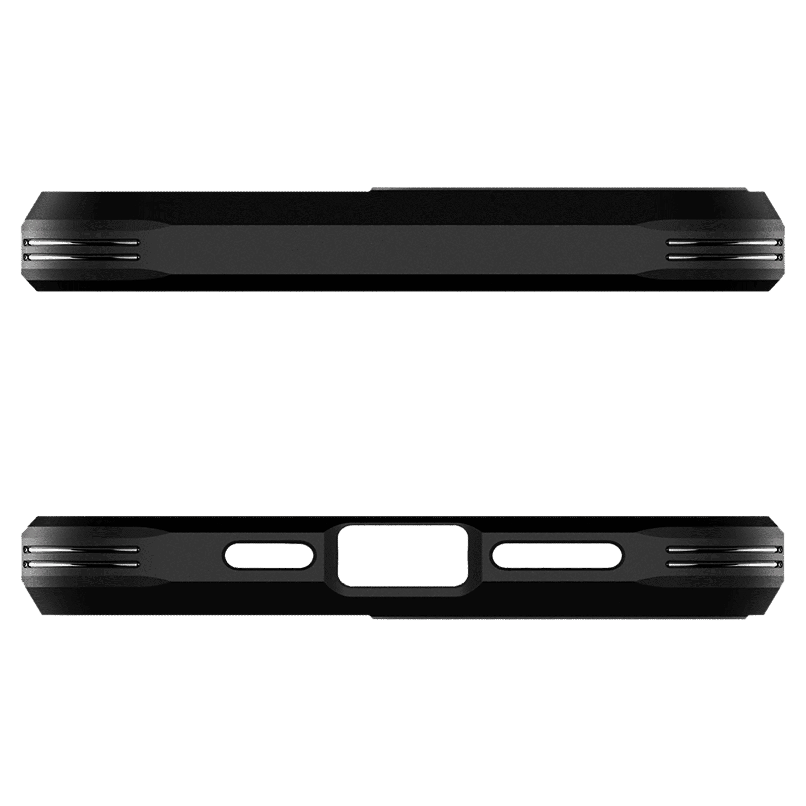 spigen Tough Armor TPU & Polycarbonate Back Case with Stand for Apple iPhone 13 Pro Max (Wireless Charging Compatible, Black)_7