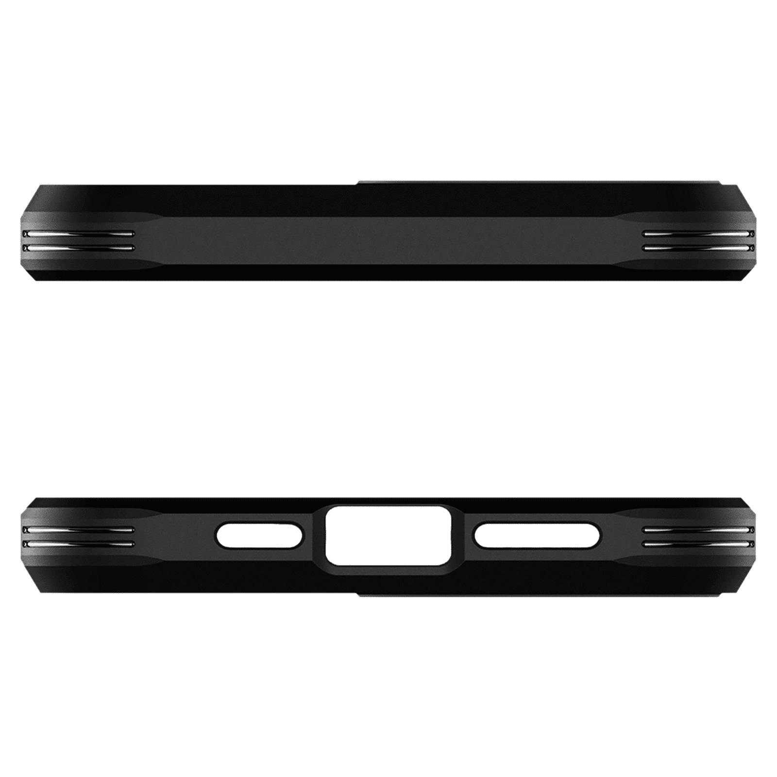 spigen Tough Armor TPU & Polycarbonate Back Case with Stand for Apple iPhone 13 Pro Max (Wireless Charging Compatible, Metal Slate)_7