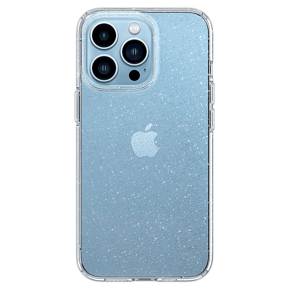 spigen Ultra Hybrid Polycarbonate Back Cover for Apple iPhone 13 Pro Max (Wireless Charging Compatible, Crystal Clear)_5