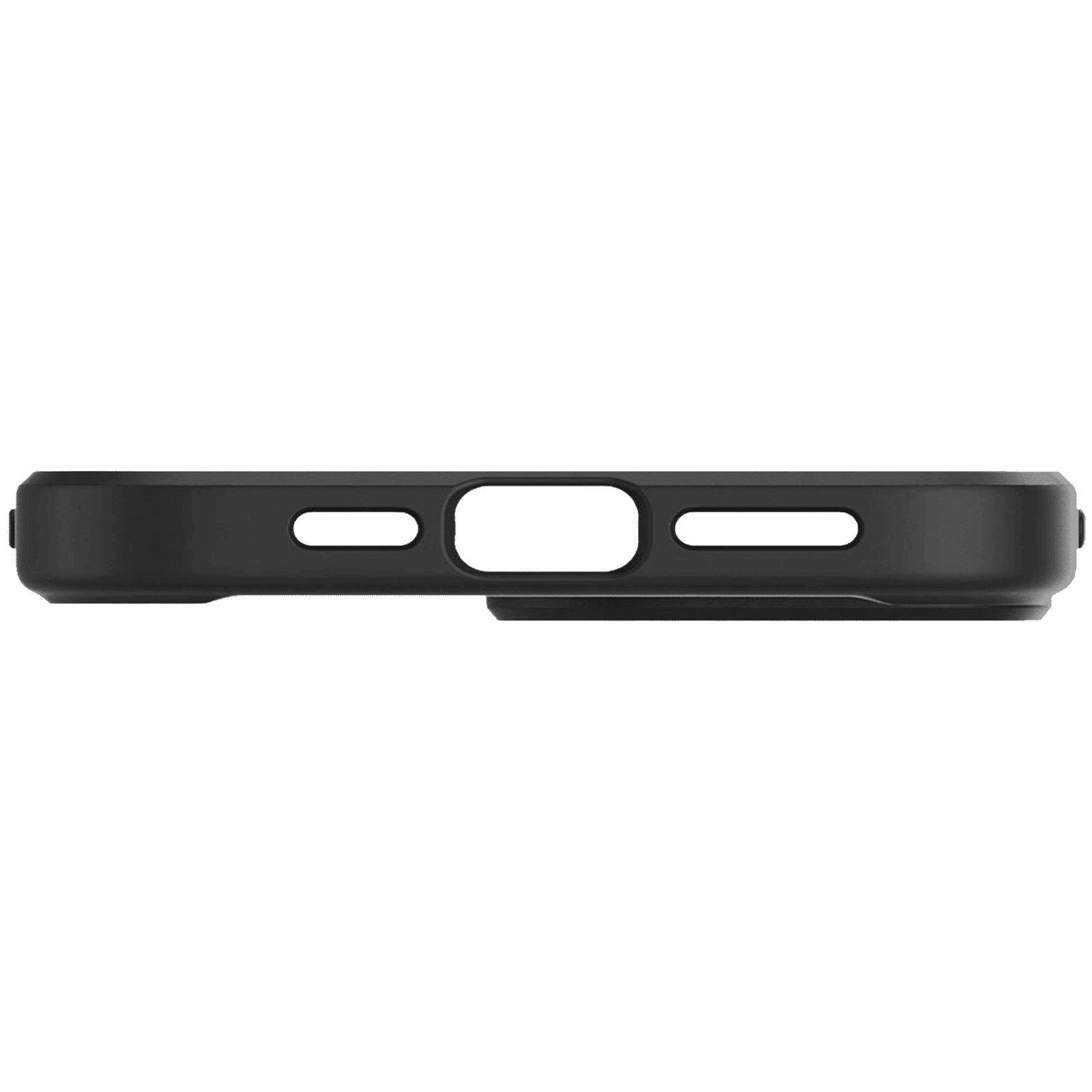 spigen Ultra Hybrid TPU & Polycarbonate Back Cover for Apple iPhone 13 Pro Max (Wireless Charging Compatible?, Frost Black)_7