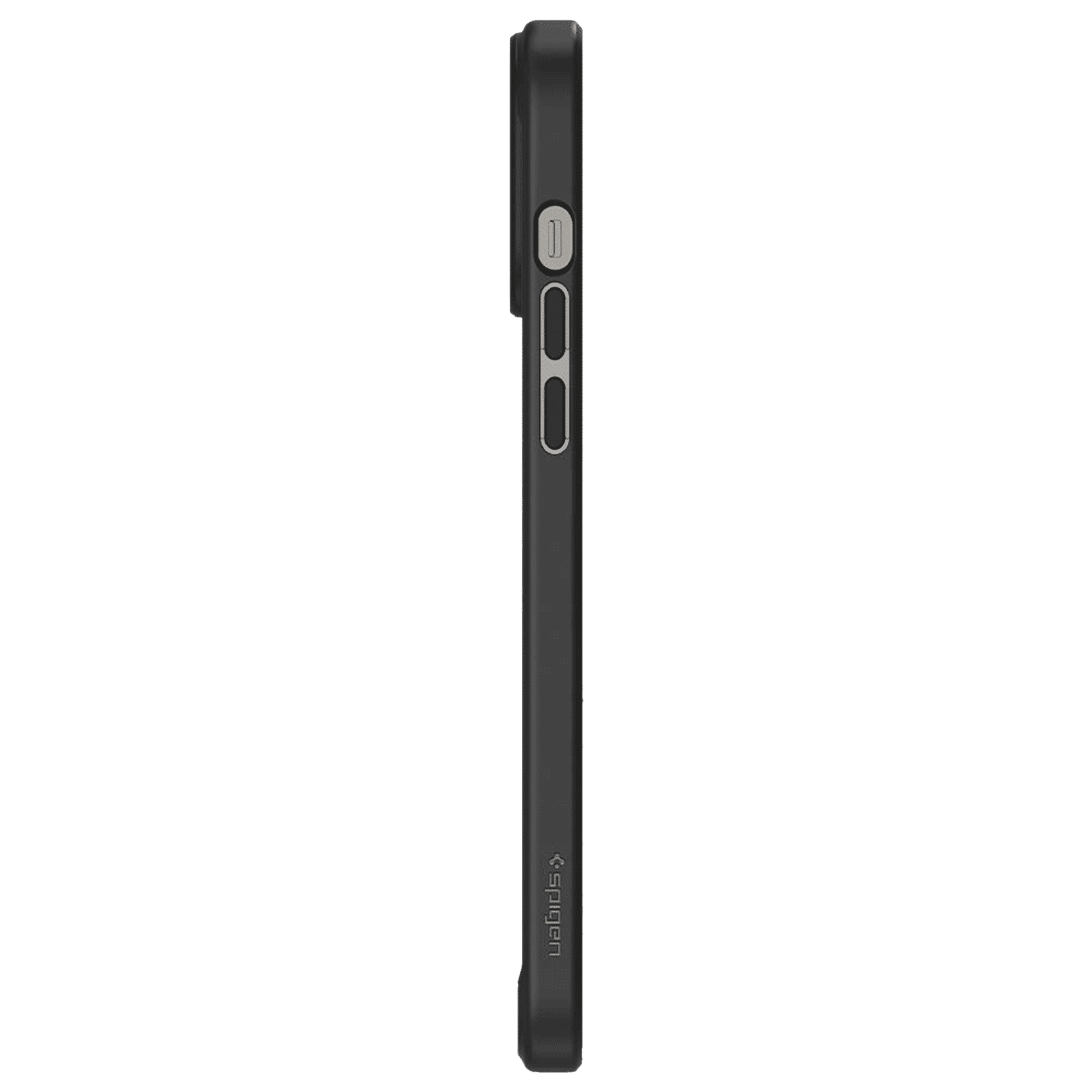 spigen Ultra Hybrid TPU & Polycarbonate Back Cover for Apple iPhone 13 Pro Max (Wireless Charging Compatible?, Frost Black)_6