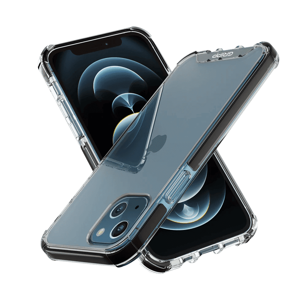 GRIPP GR-IP13-MBLK Hard Polycarbonate Back Cover for Apple iPhone 13 (Supports Wireless Charging, Black)_8