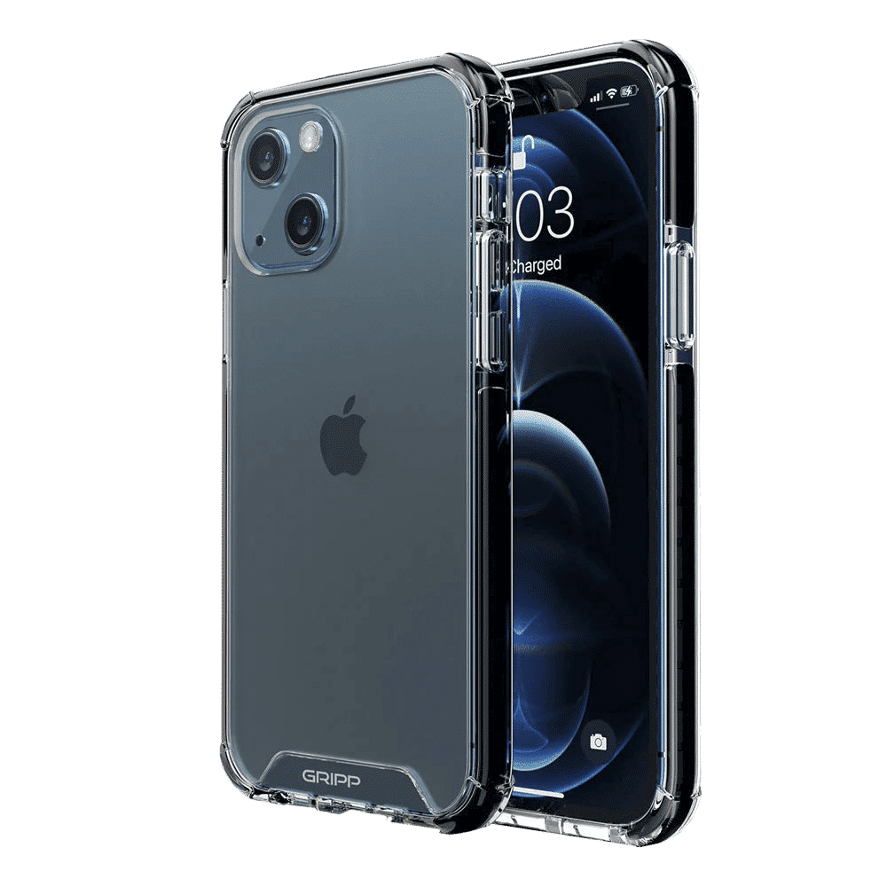 GRIPP GR-IP13-MBLK Hard Polycarbonate Back Cover for Apple iPhone 13 (Supports Wireless Charging, Black)_11