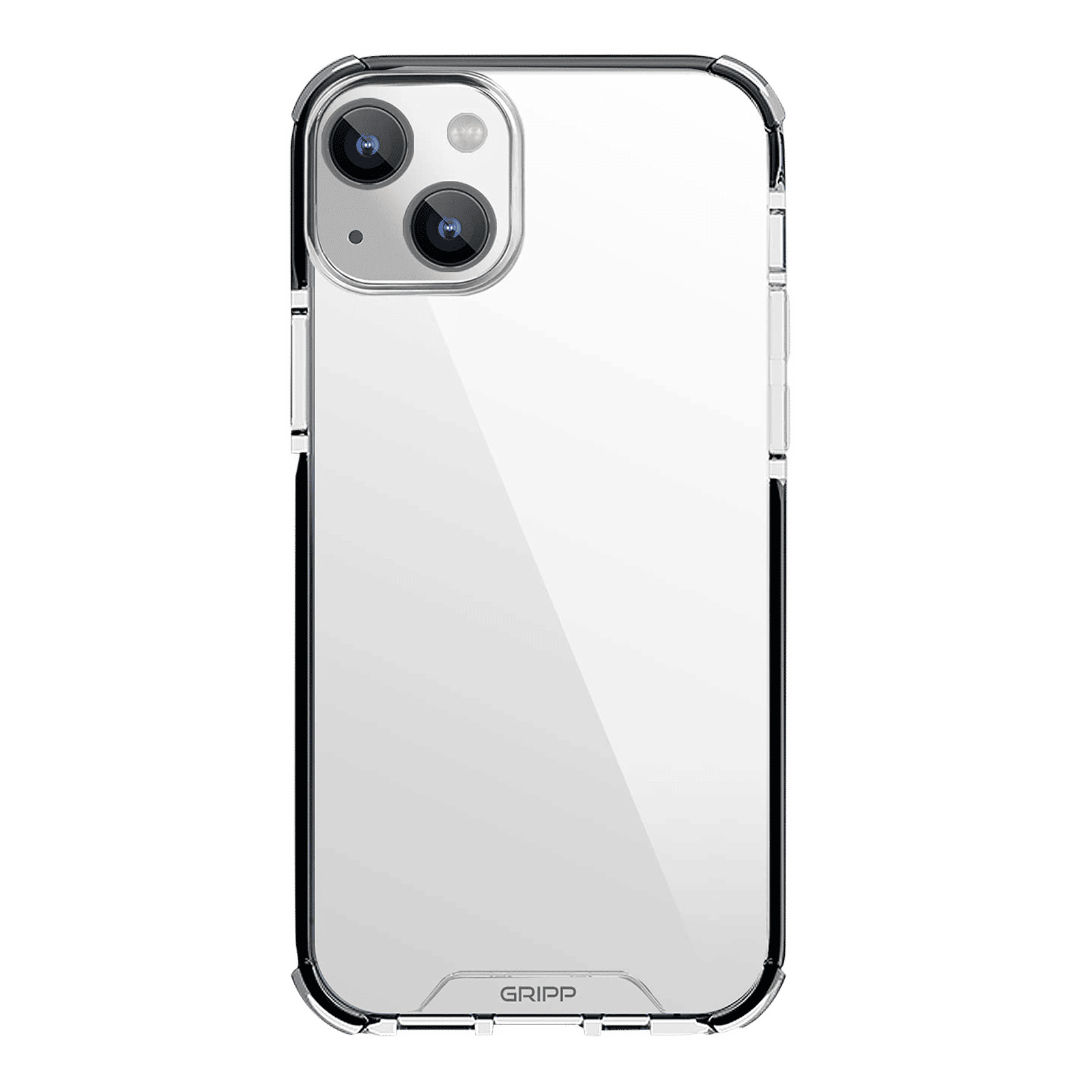 GRIPP GR-IP13-MBLK Hard Polycarbonate Back Cover for Apple iPhone 13 (Supports Wireless Charging, Black)_3
