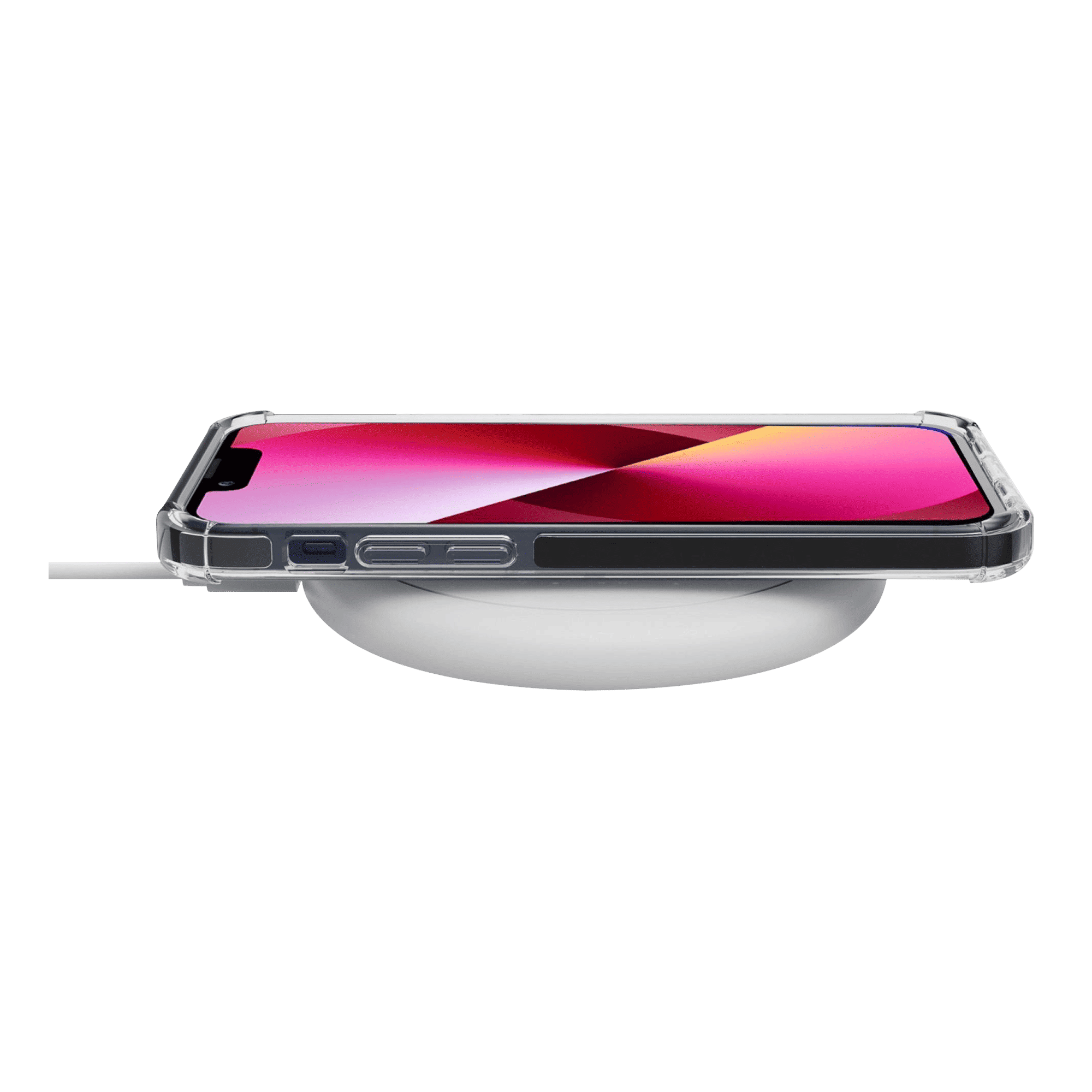 GRIPP GR-IP13-MBLK Hard Polycarbonate Back Cover for Apple iPhone 13 (Supports Wireless Charging, Black)_4