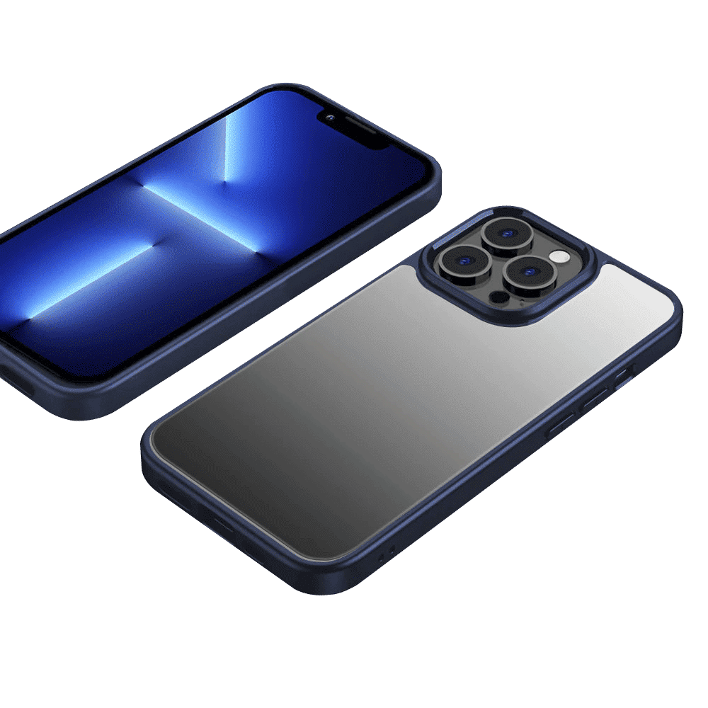 GRIPP Ming Hard Polycarbonate Back Cover for Apple iPhone 13 Pro (Drop Protection, Blue)_5