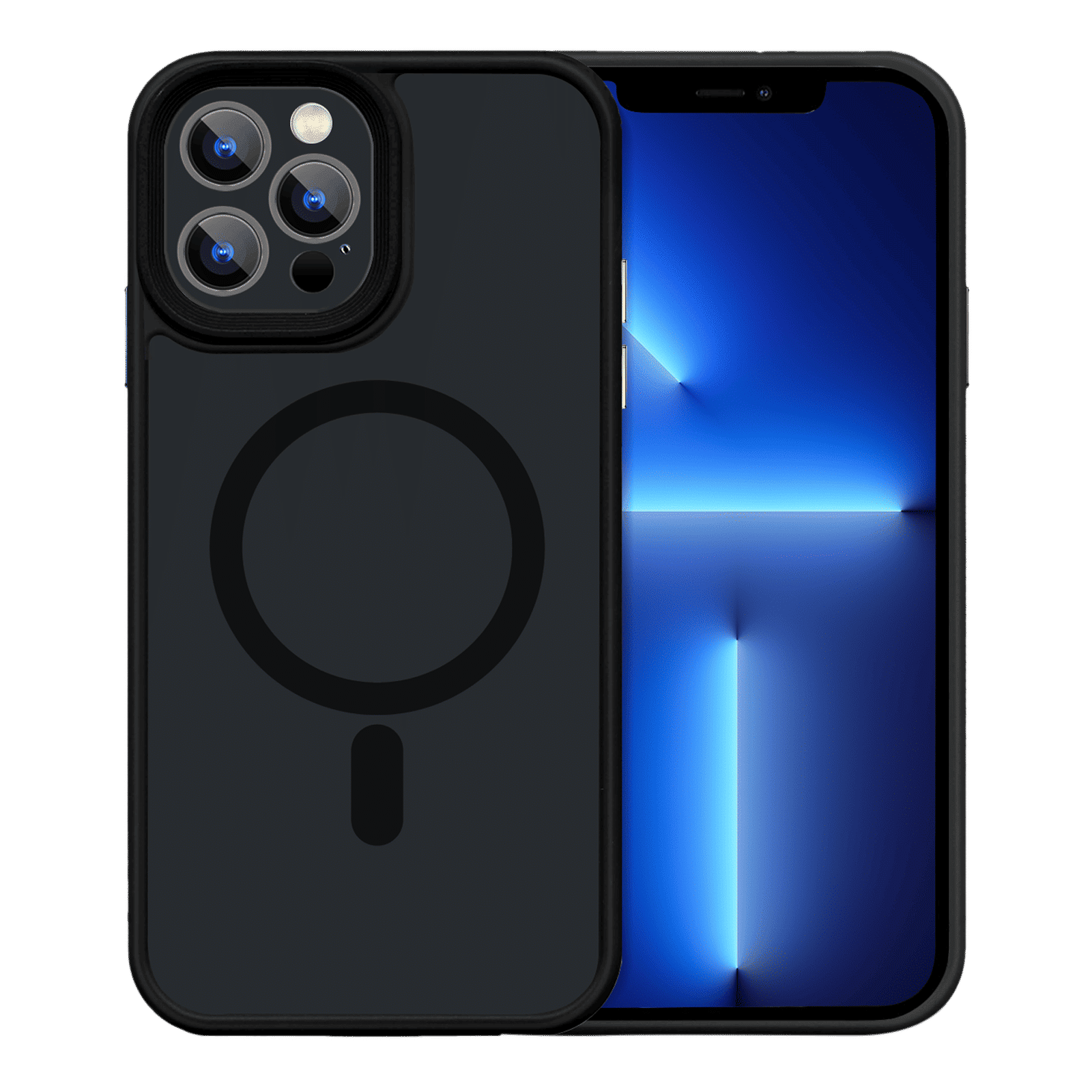 GRIPP Bolt Hard TPU Back Cover for Apple iPhone 13 Pro Max (Supports Wireless Charging, Black) GRIPP Bolt Hard TPU Back Cover for Apple iPhone 13 Pro Max (Supports Wireless Charging, Black)_1