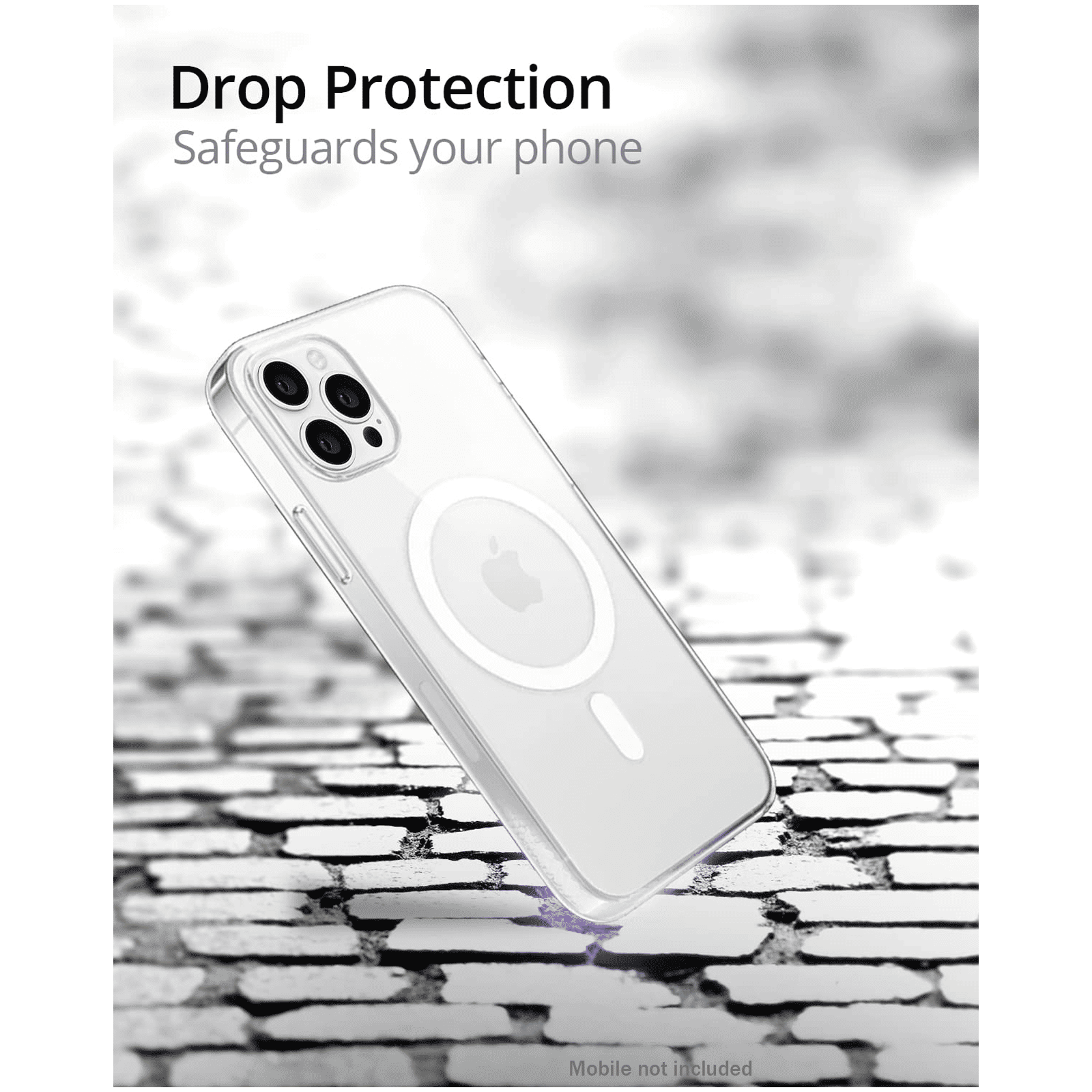 RAEGR MagFix Air Hybrid TPU & Polycarbonate Back Cover for Apple iPhone 13 Pro Max (MagSafe Charging Support, Crystal Clear)_7