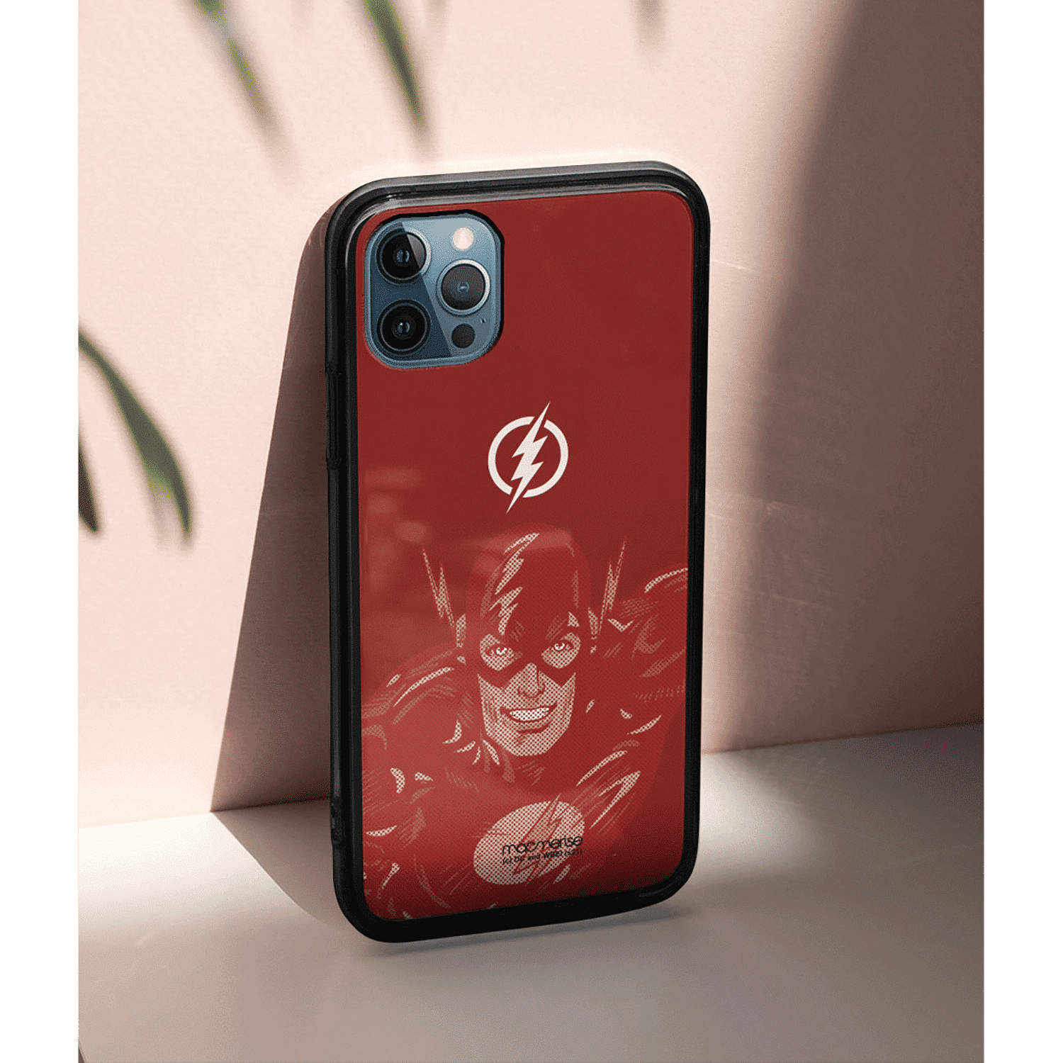 Macmerise Fierce Flash Attack Hard Polycarbonate Back Cover for Apple iPhone 12 Pro Max (Supports Wireless Charging, Multi Color)_3