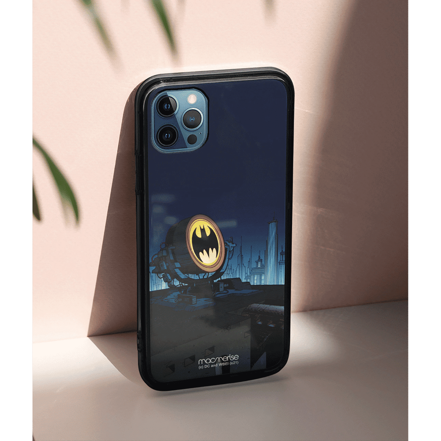 Macmerise Light Up Bat Hard Polycarbonate Back Cover for Apple iPhone 12 Pro Max (Supports Wireless Charging, Multi Color)_3